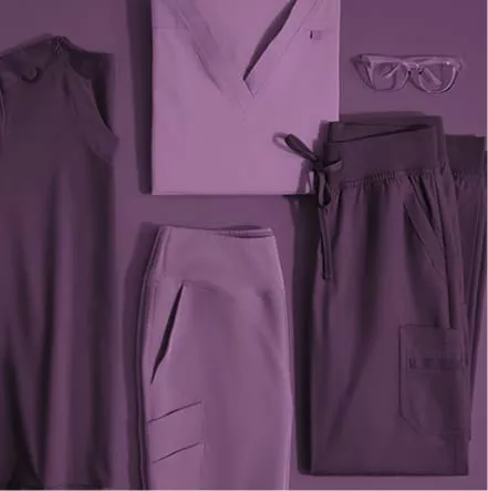 Shop Purple Family Scrubs