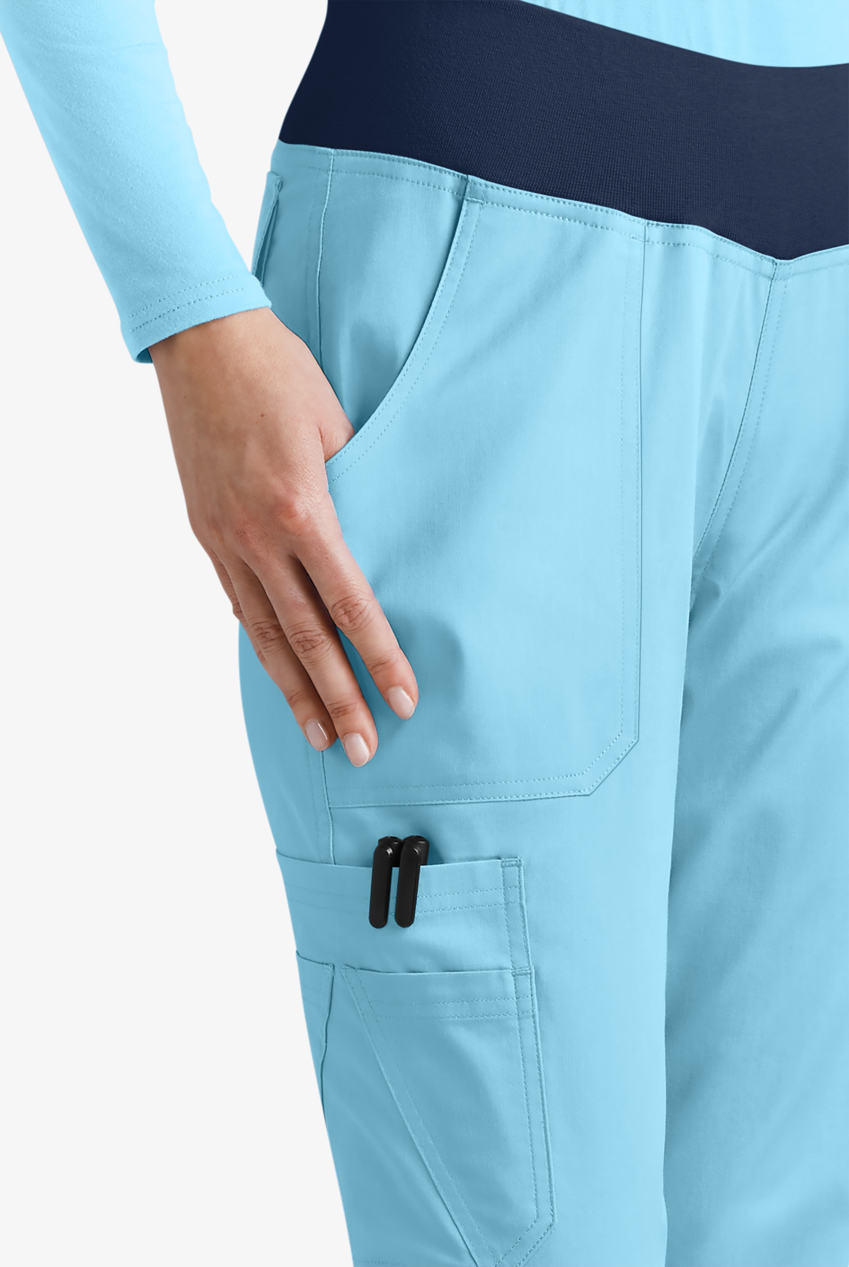 Butter-Soft STRETCH Women's 10-Pocket Active Yoga Scrub Pants