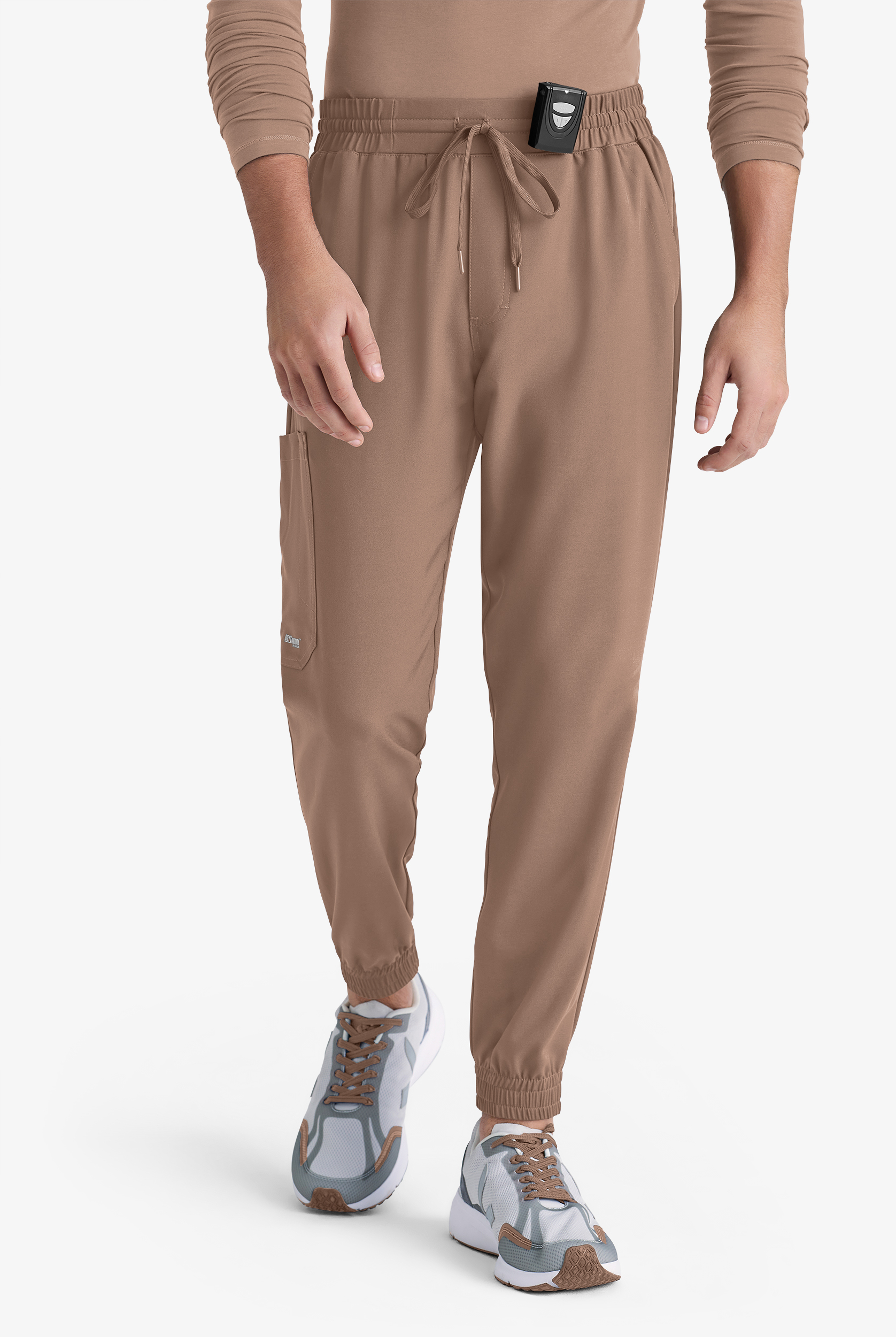 Grey's Anatomy by Barco Evolve STRETCH Voyager Men's 5-Pocket Cargo Jogger Scrub Pants