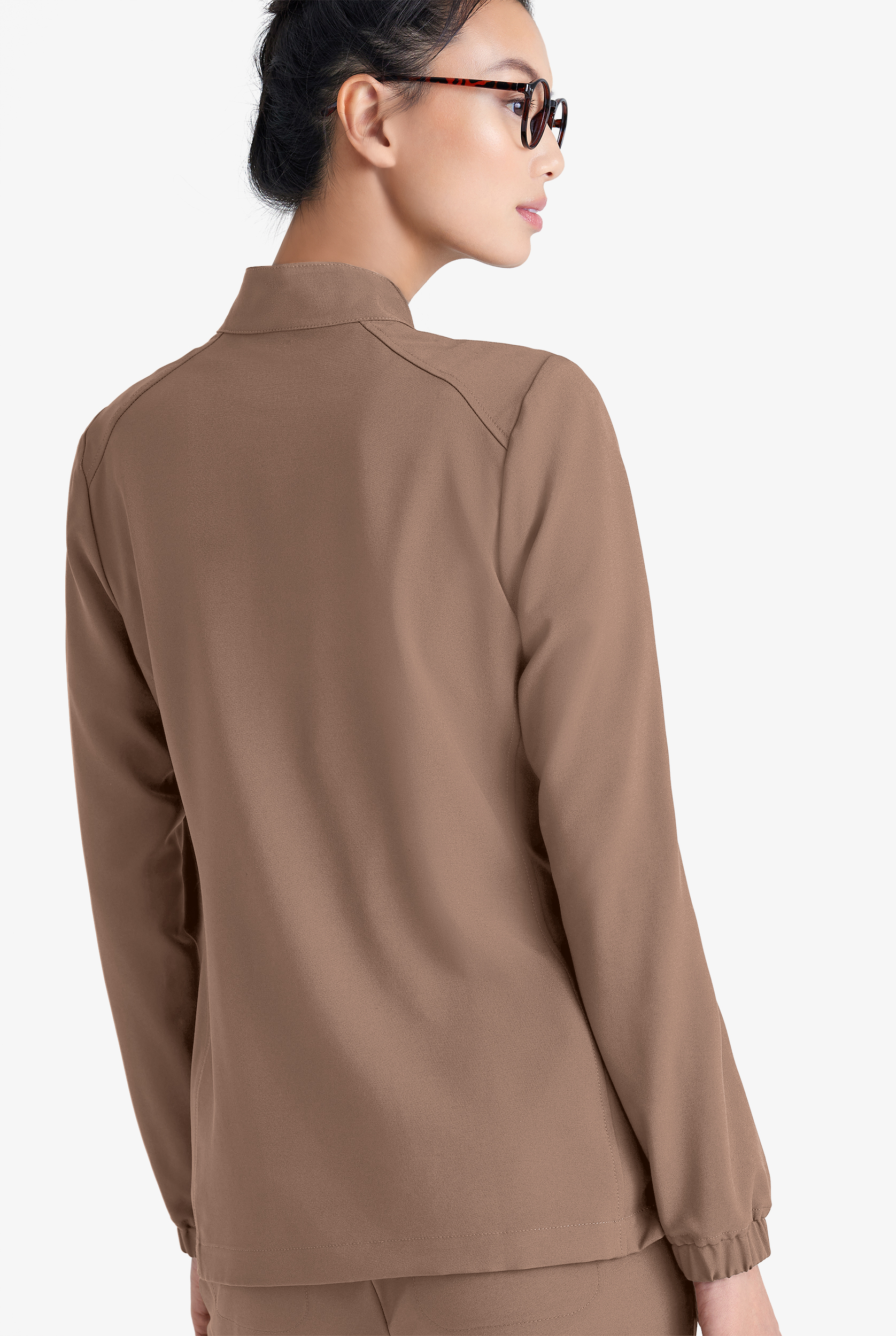 Grey's Anatomy by Barco Evolve STRETCH Virtue Women's 3-Pocket Zip Front Scrub Jacket