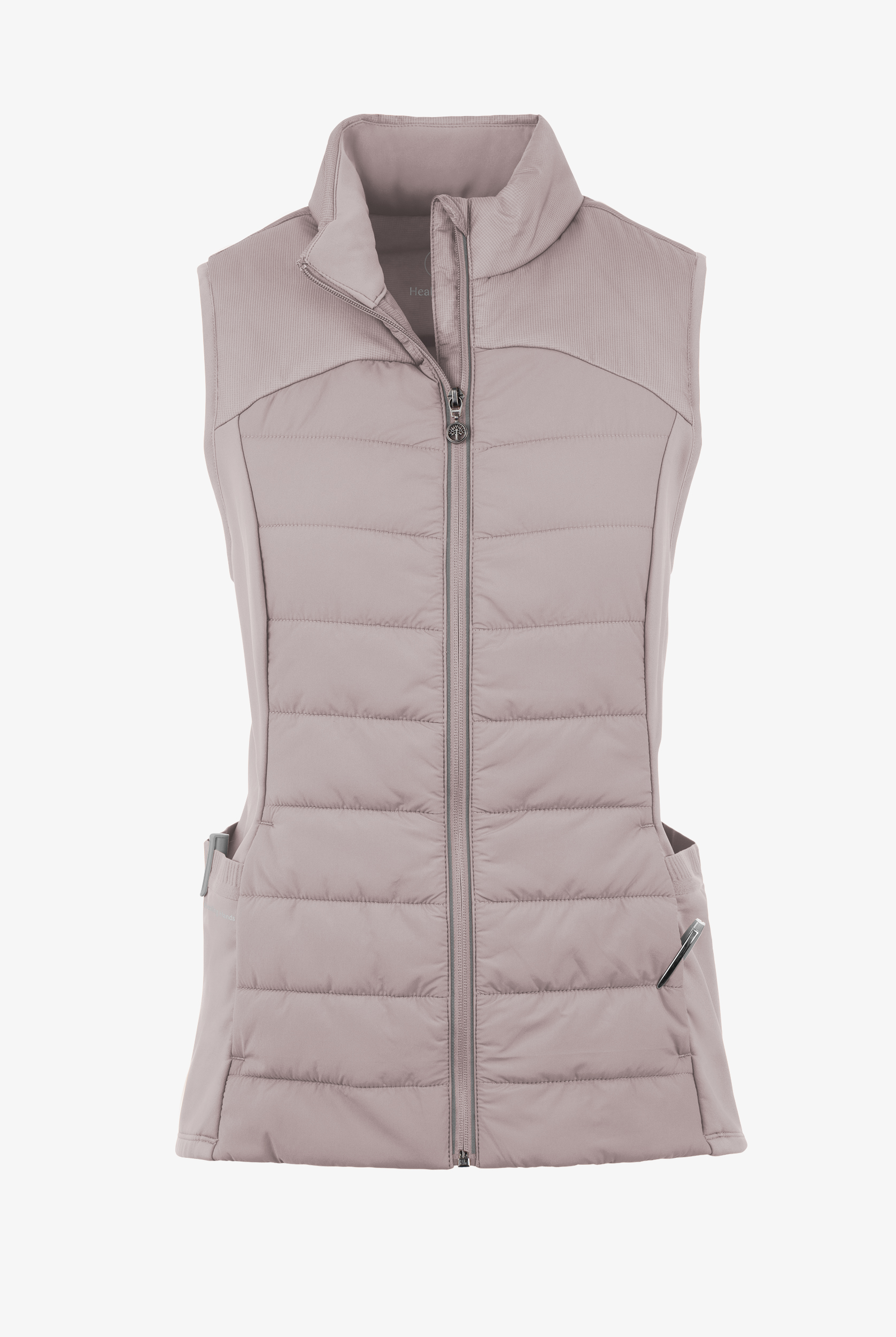 Healing Hands Purple Label Khloe Women's 7-Pocket Zip Front Quilted Scrub Vest