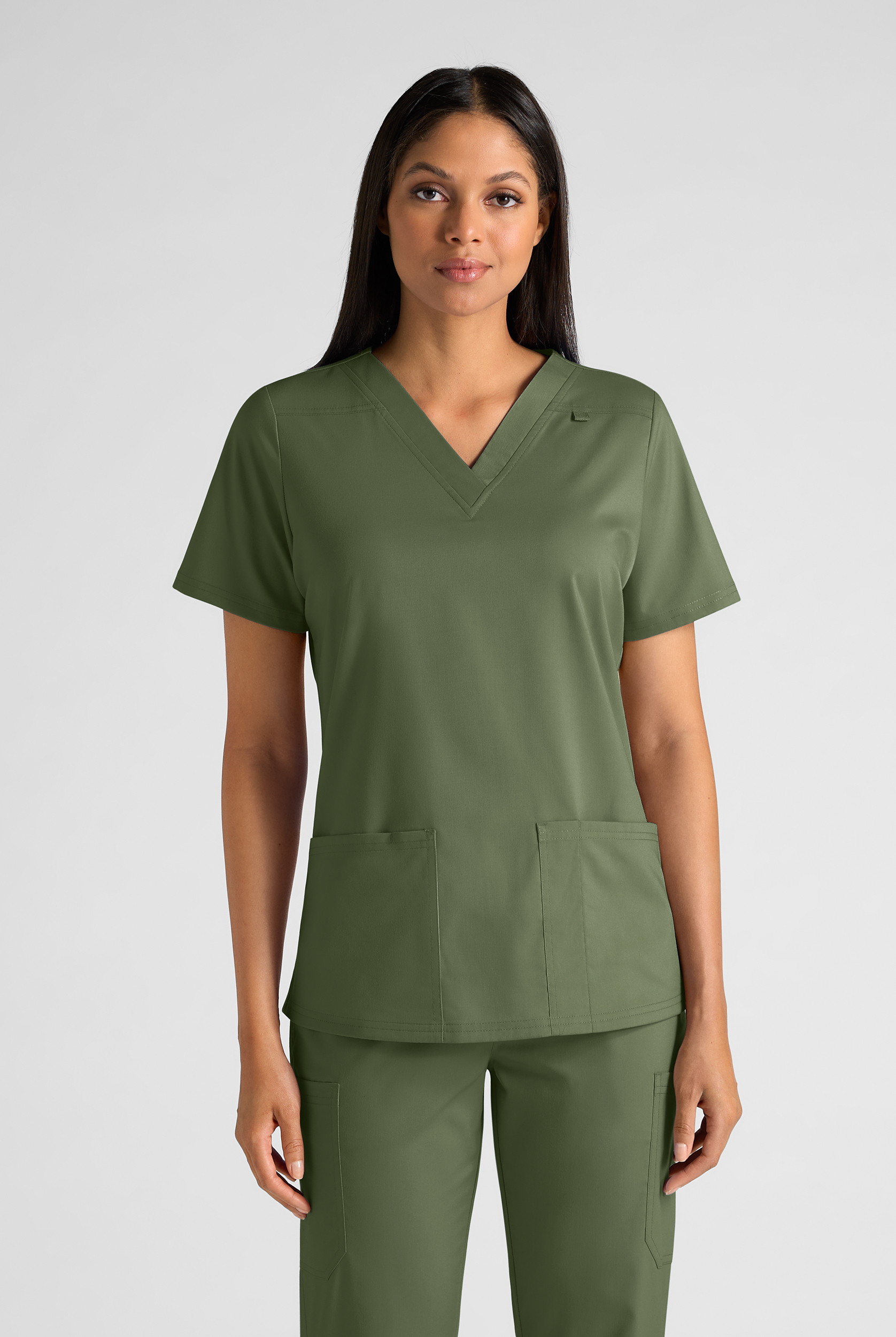 Butter-Soft STRETCH FLXTEK+ Women's 4-Pocket V-Neck Scrub Top