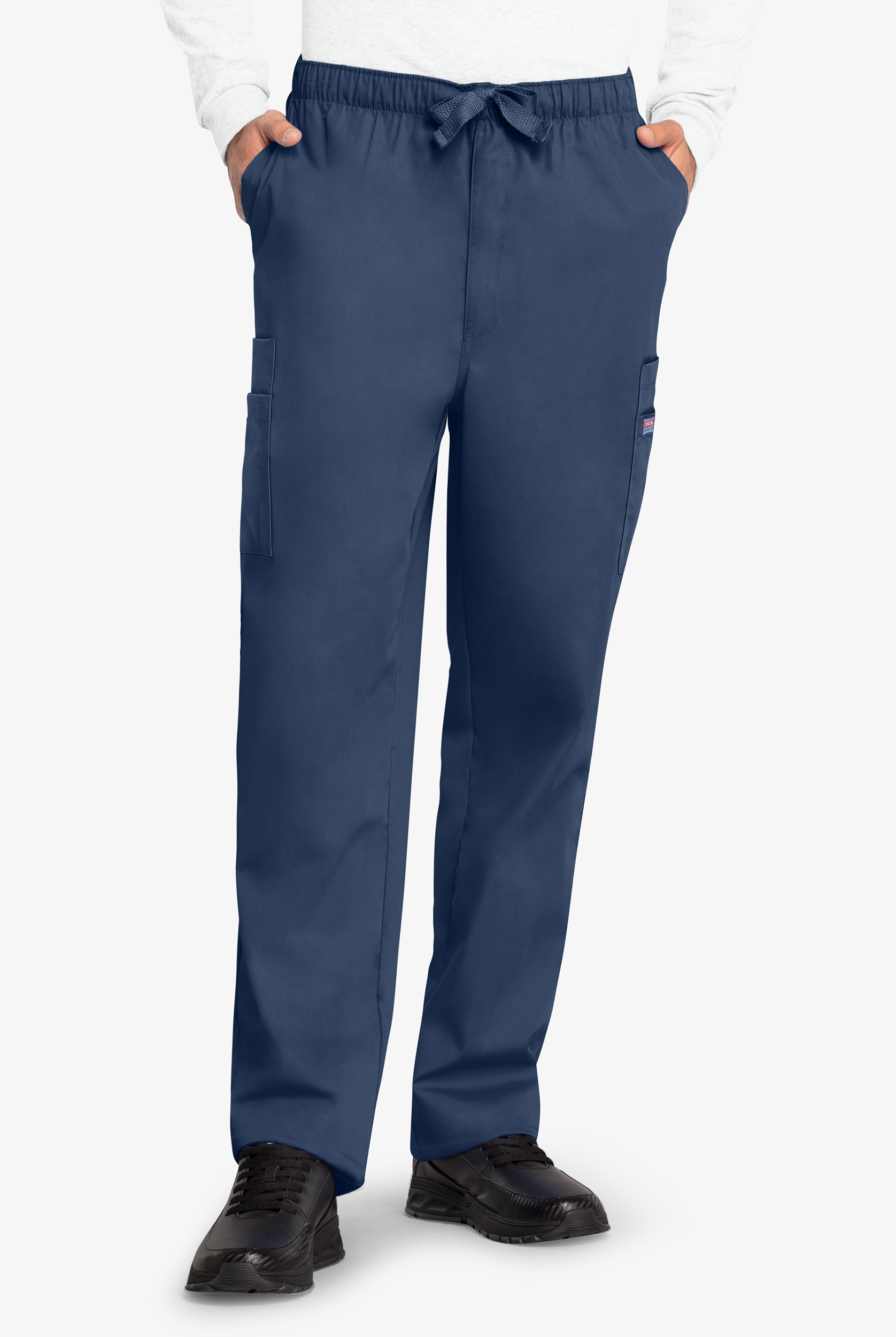 Cherokee Workwear Men's 7-Pocket Cargo Scrub Pants - Short