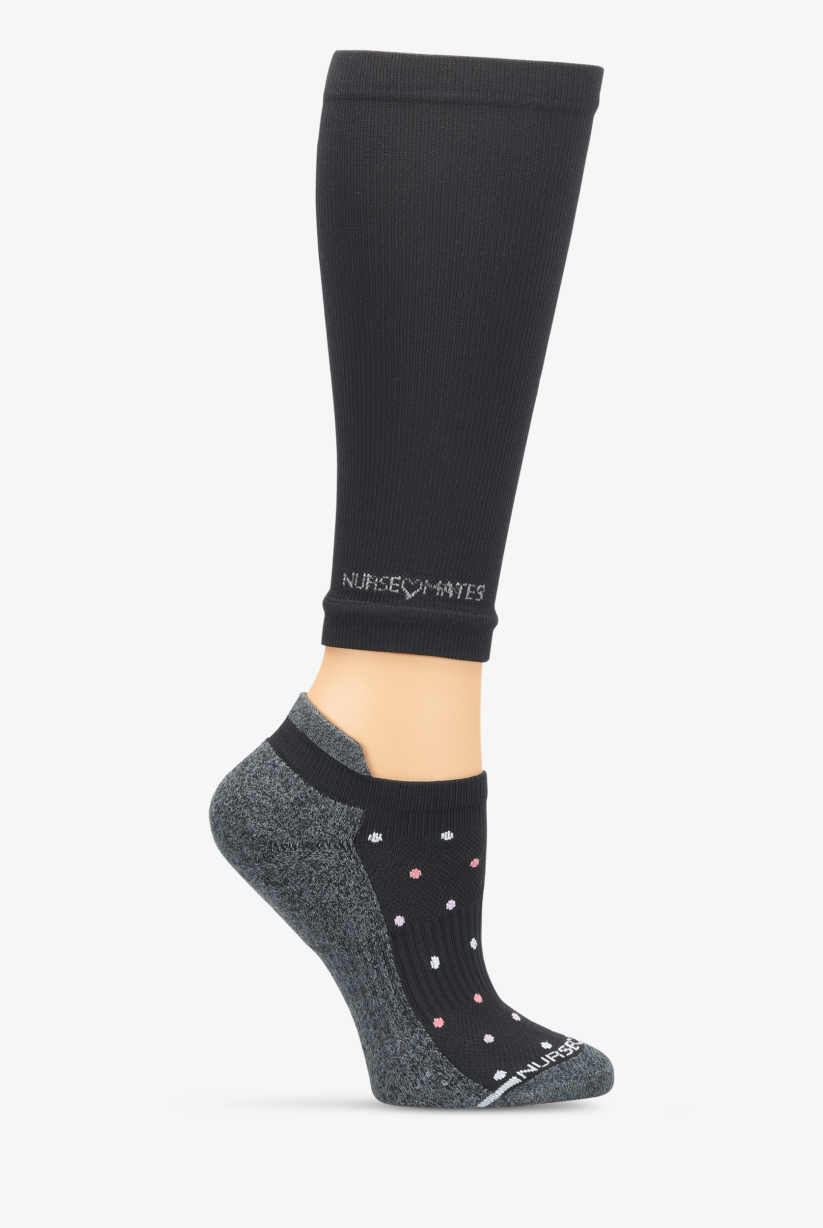 Set de pantorrillera y calcet&iacute;n tobillero Nurse Mates Duo Light Compression para mujer - 12-14 mmHg