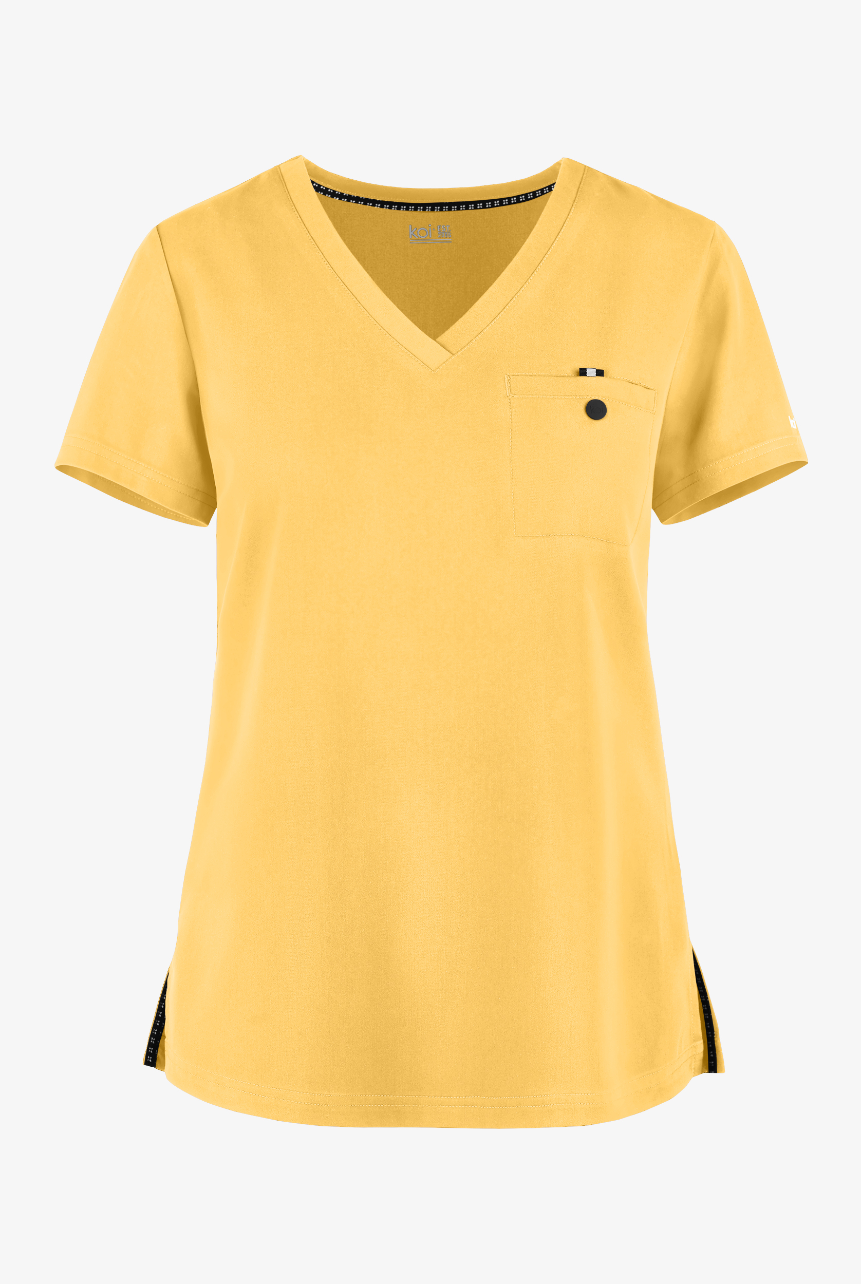 koi Next Gen Ready to Work Women's 1-Pocket STRETCH V-Neck Scrub Top