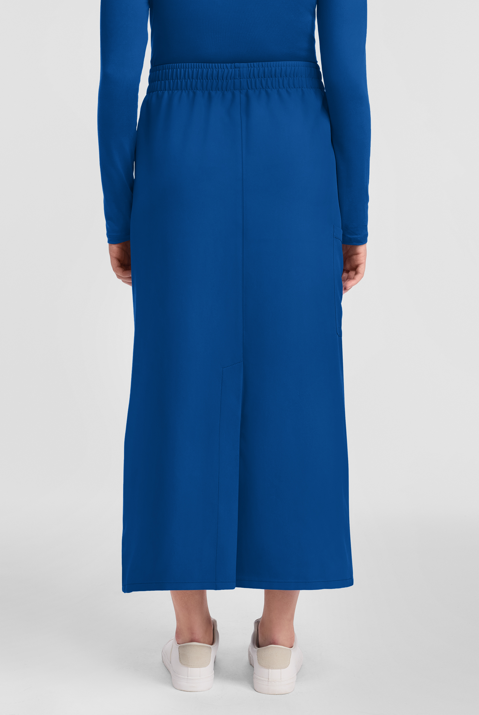 Falda m&eacute;dica Cherokee Workwear Originals Ultra al tobillo con 3 bolsillos para mujer