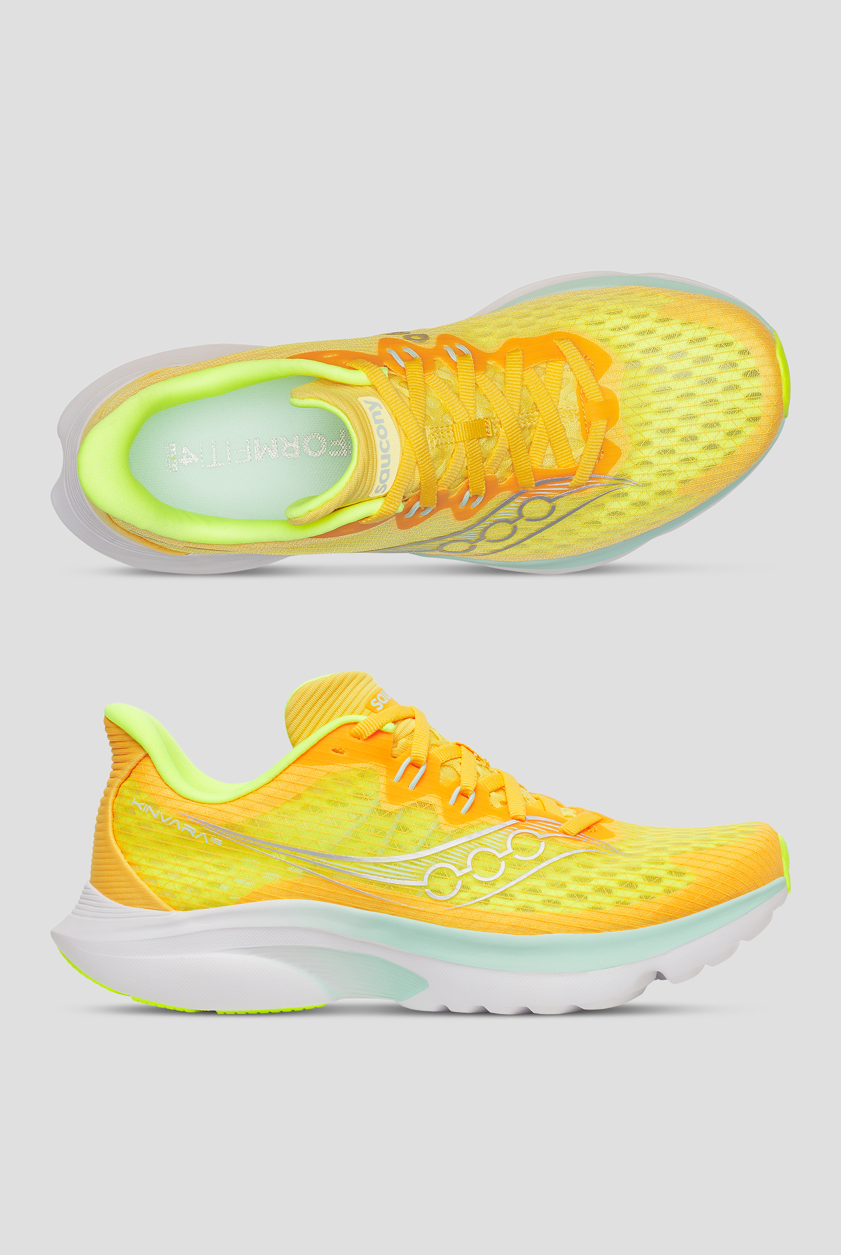 Zapatillas deportivas Saucony Kinvara Sunrise con cordones para mujer