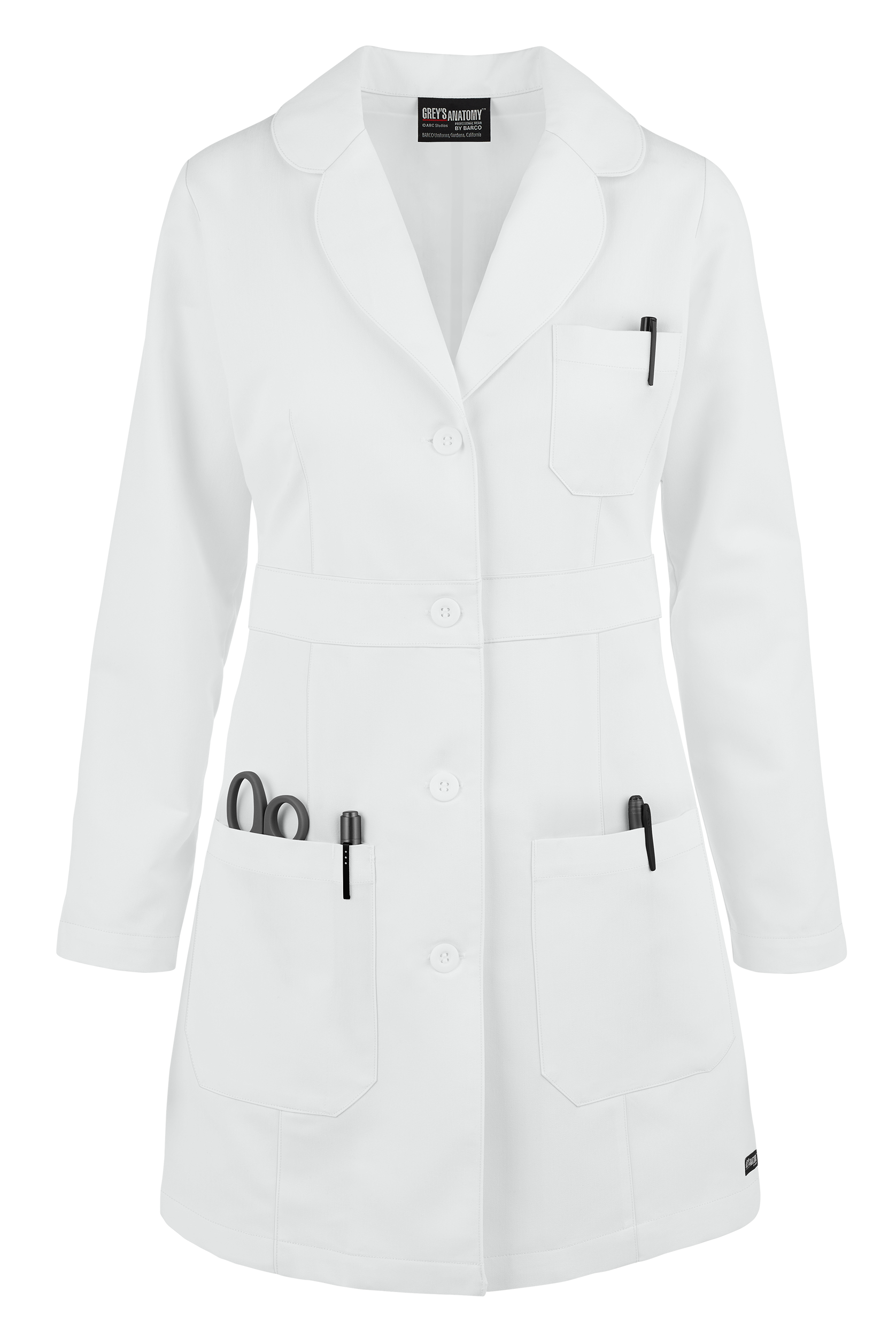 Grey's Anatomy by Barco Lily Women's 34" 3-Pocket Lab Coat