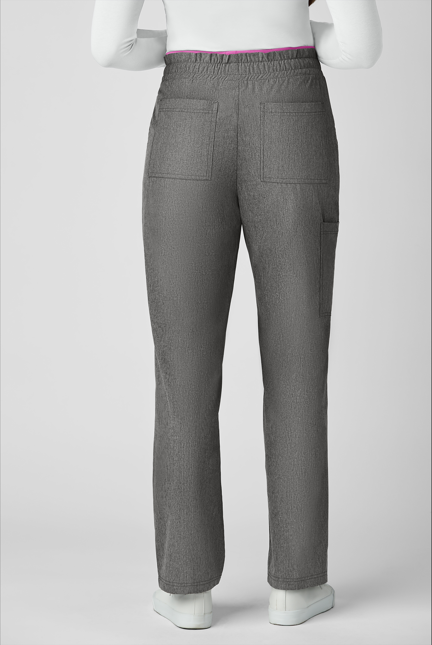 koi Basics Raelynn Women's 5-Pocket STRETCH High-Rise Straight Leg Scrub Pants