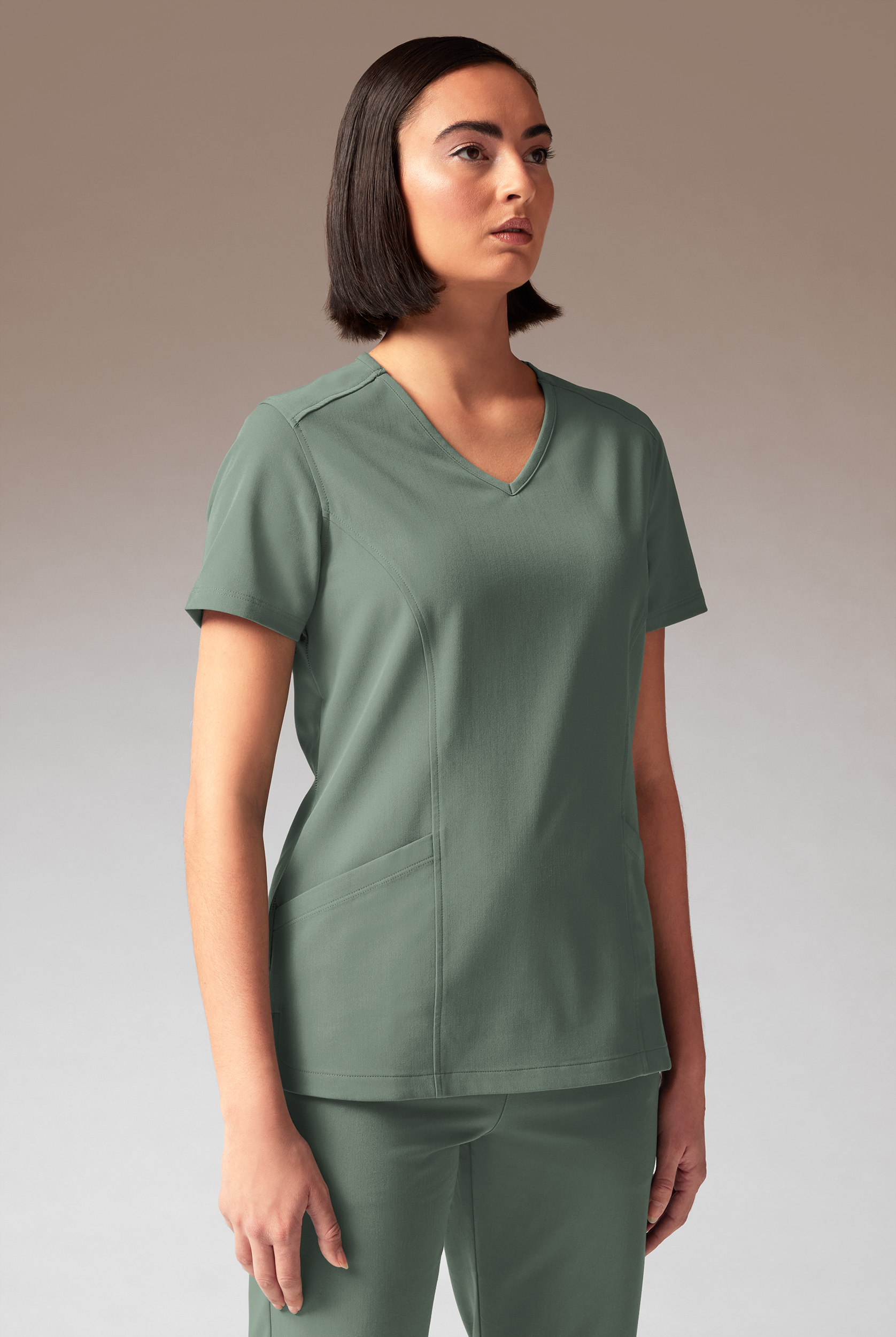 Hypothesis Meta-Base 2 Women&rsquo;s 2-Pocket V-Neck Scrub Top