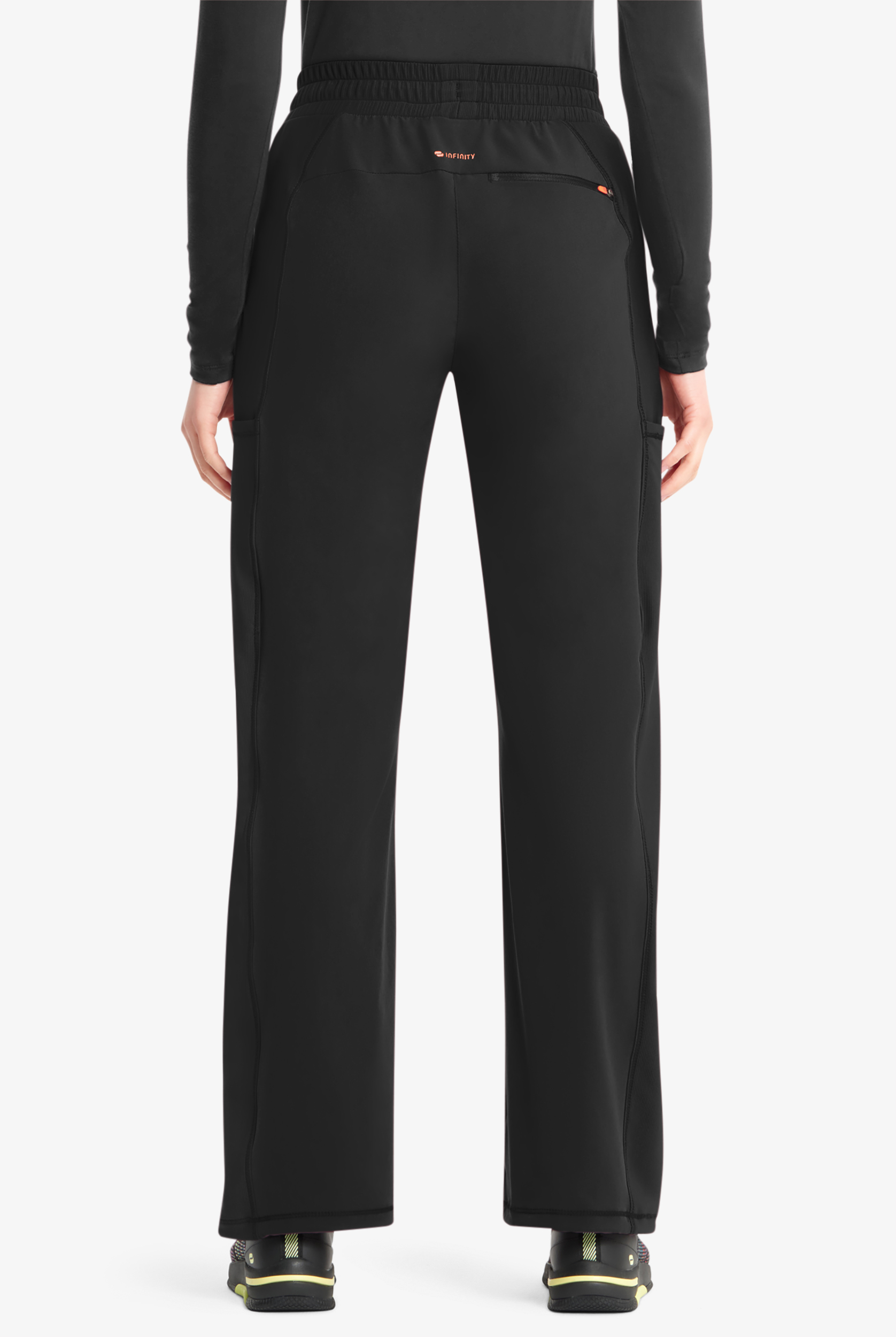 Infinity GNR8 Women's 5-Pocket STRETCH High Waisted Convertible Bungee Jogger Scrub Pants