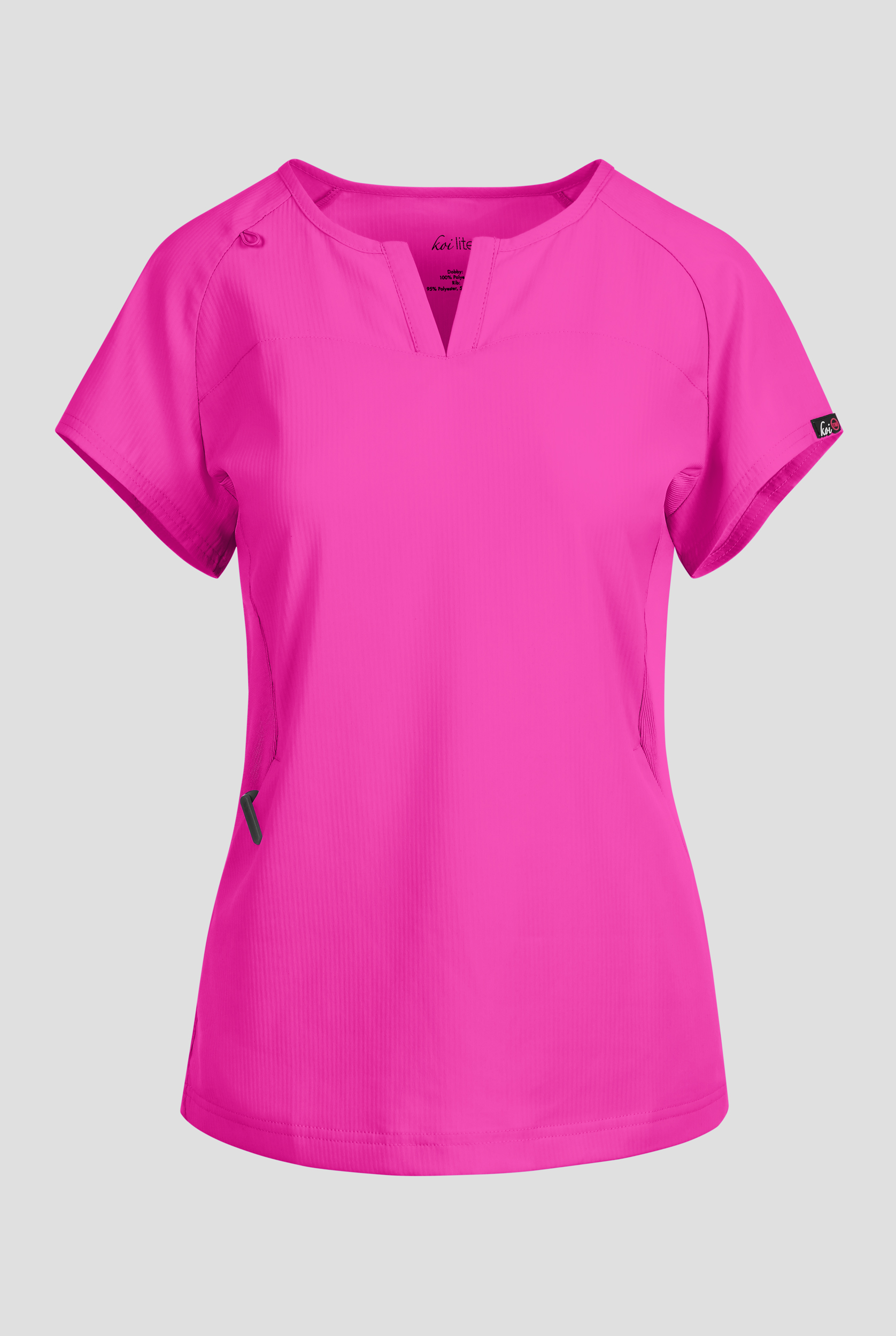 koi Lite&trade; Lilias Women's 2-Pocket Sweetheart Notch Neck Scrub Top