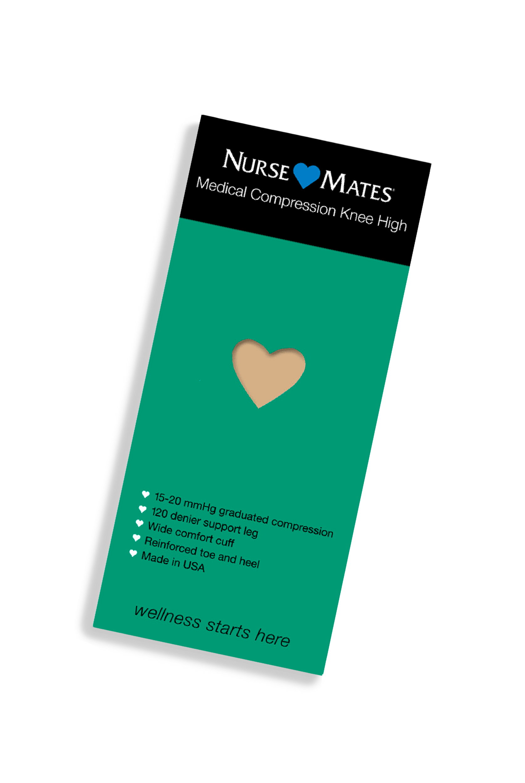 Calcetines de compresi&oacute;n Nurse Mates Medical a la rodilla para mujer - 15-20 mmHg 