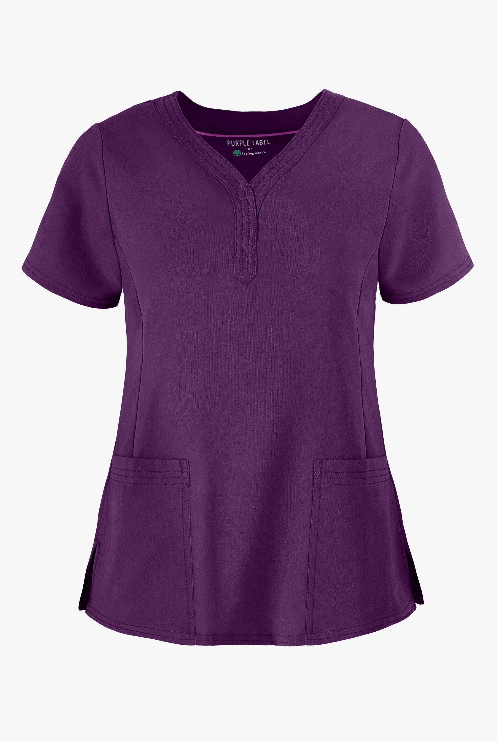 Healing Hands Purple Label Jane Women's 2-Pocket STRETCH Scrub Top