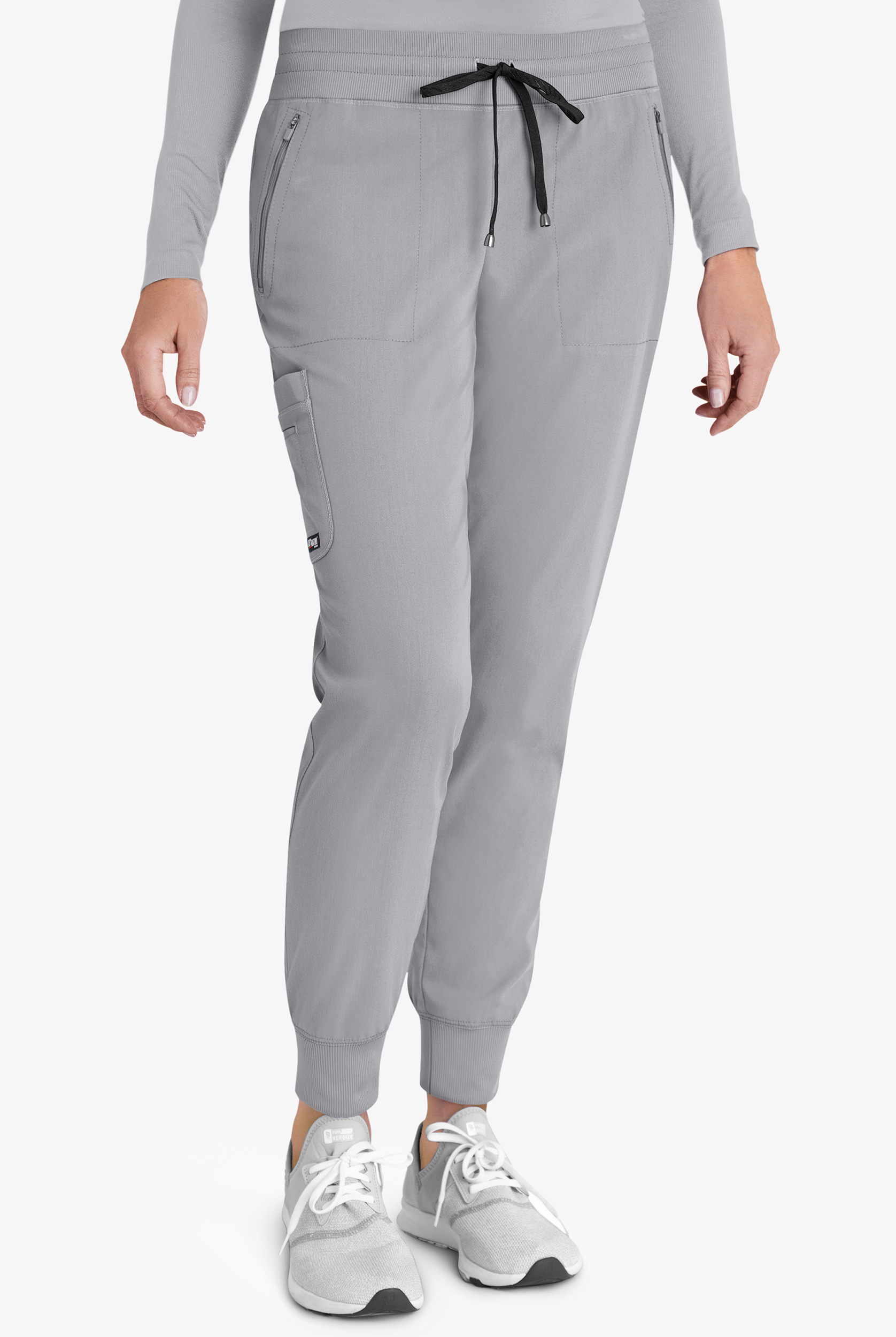Grey's Anatomy by Barco Spandex STRETCH Eden Women's 5-Pocket Cargo Jogger Scrub Pants - Petite