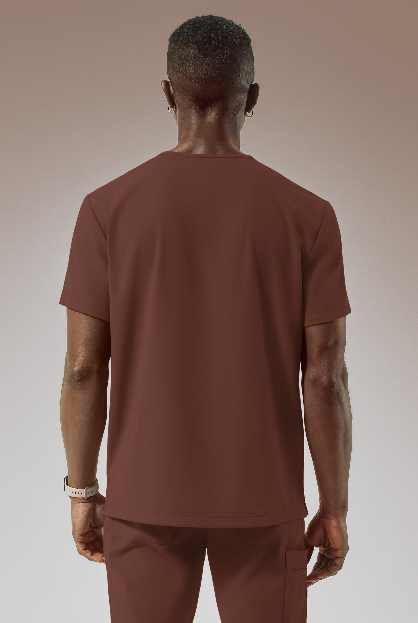 Hypothesis Omni V Men's 1-Pocket Tuck In V-Neck Scrub Top