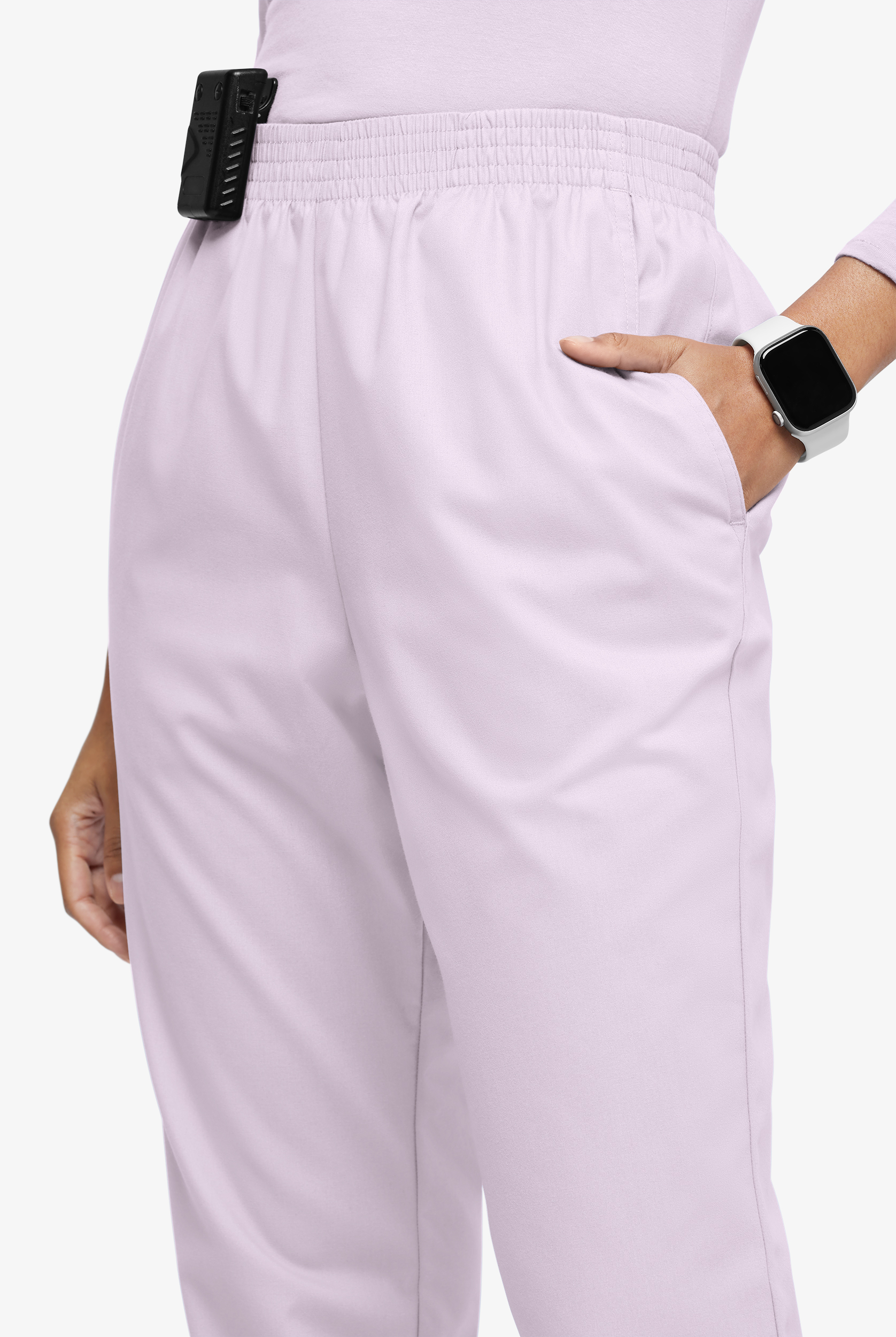 Butter-Soft Originals Women's 2-Pocket High Waisted Boot Cut Scrub Pants - Petite