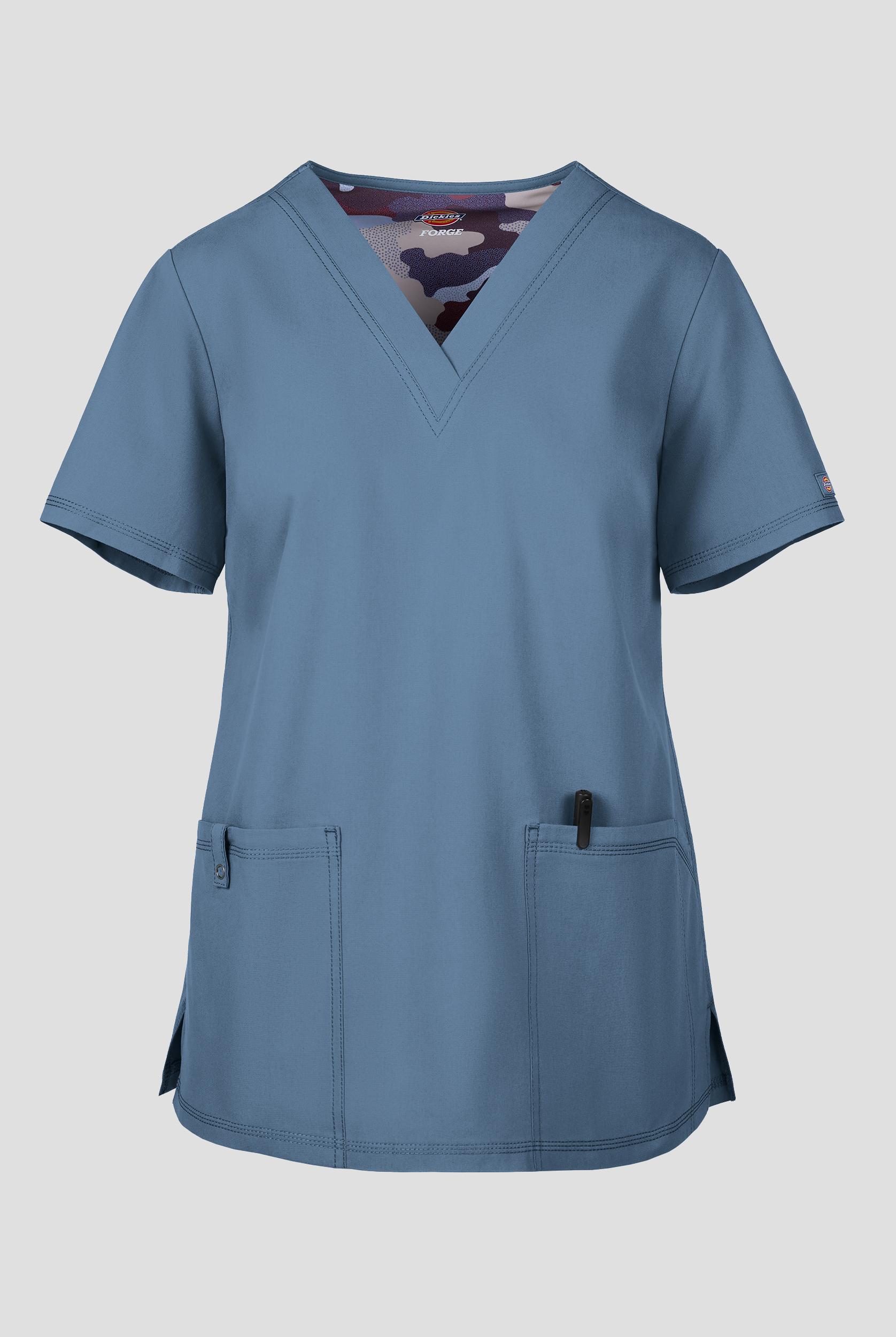 Dickies Forge Women's 2-Pocket V-Neck Scrub Top