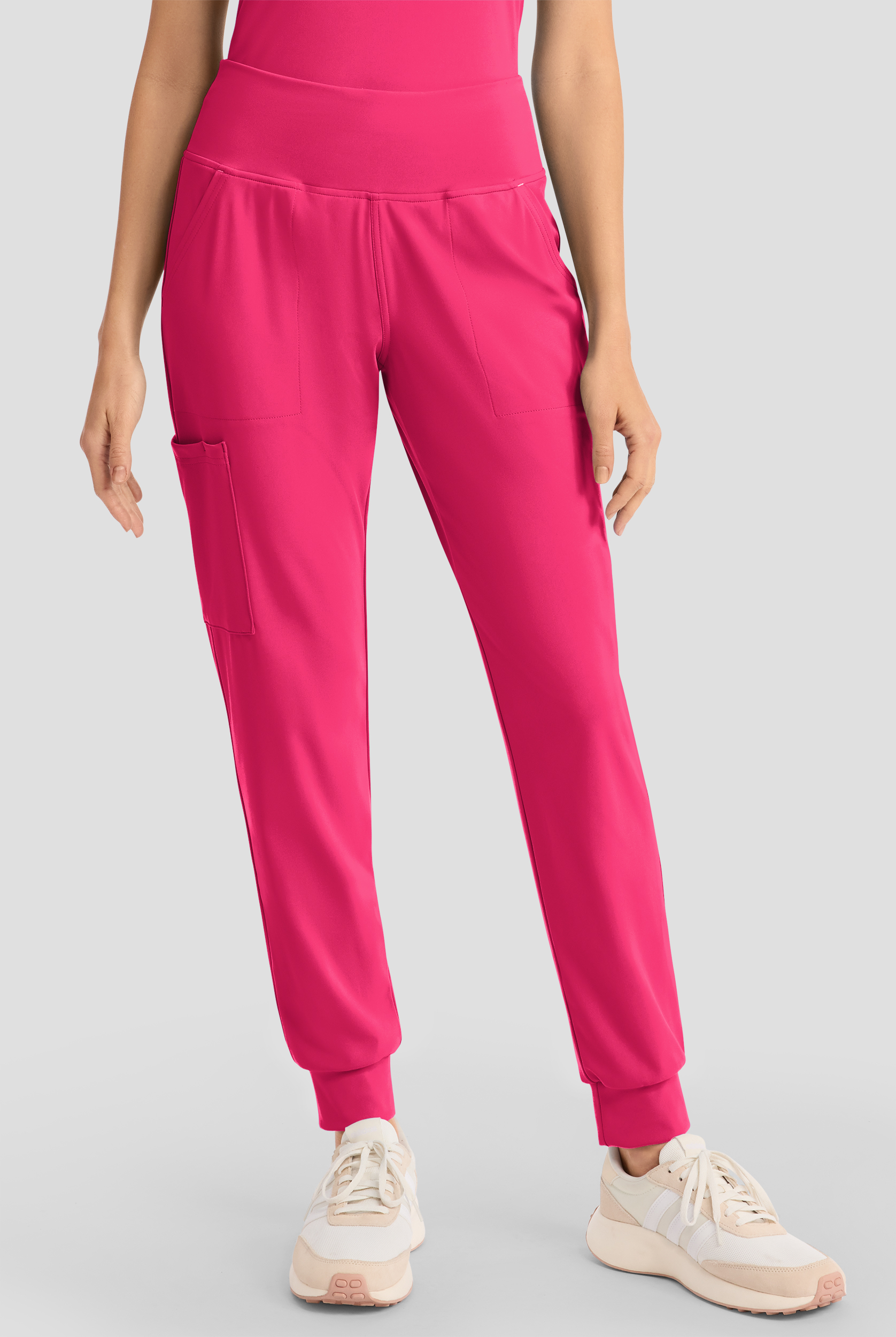 Pantal&oacute;n m&eacute;dico Cherokee Achieve STRETCH estilo cargo jogger con 5 bolsillos para mujer