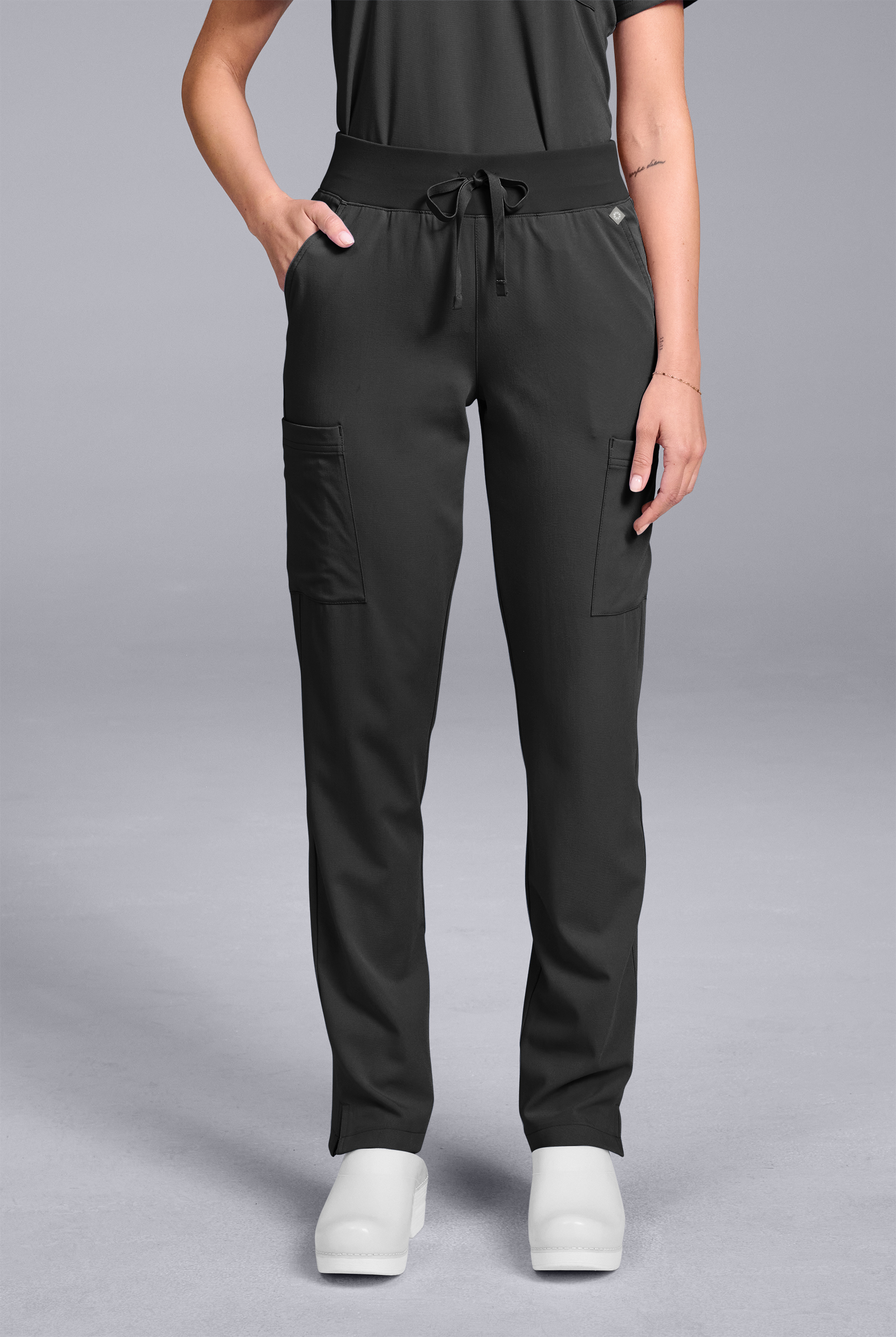 Hypothesis Women's Base 7-Pocket Straight Leg Cargo Scrub Pant - Tall