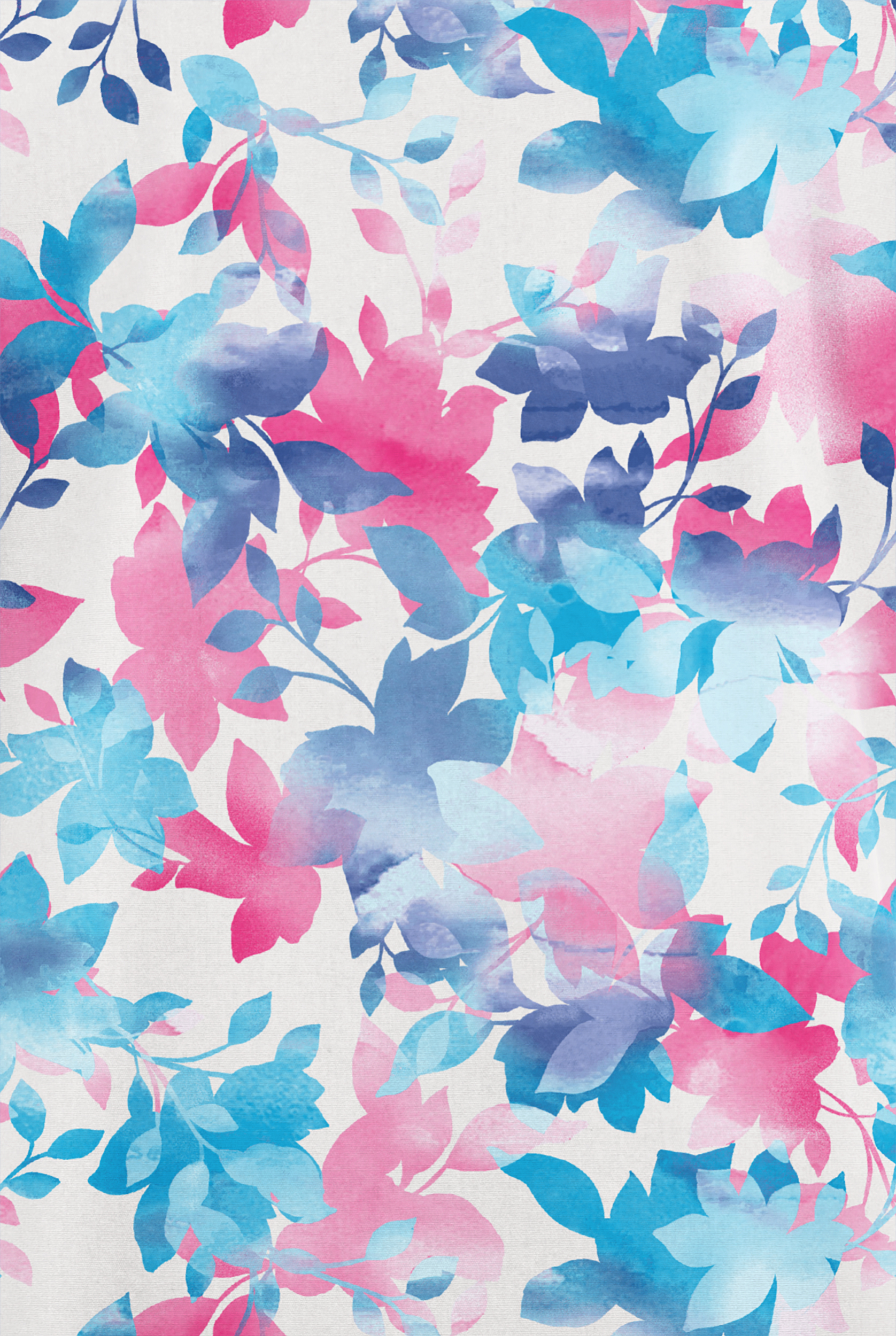 Butter-Soft Originals Dreamy Garden Women's 2-Pocket Classic Fit V-Neck Print Scrub Top