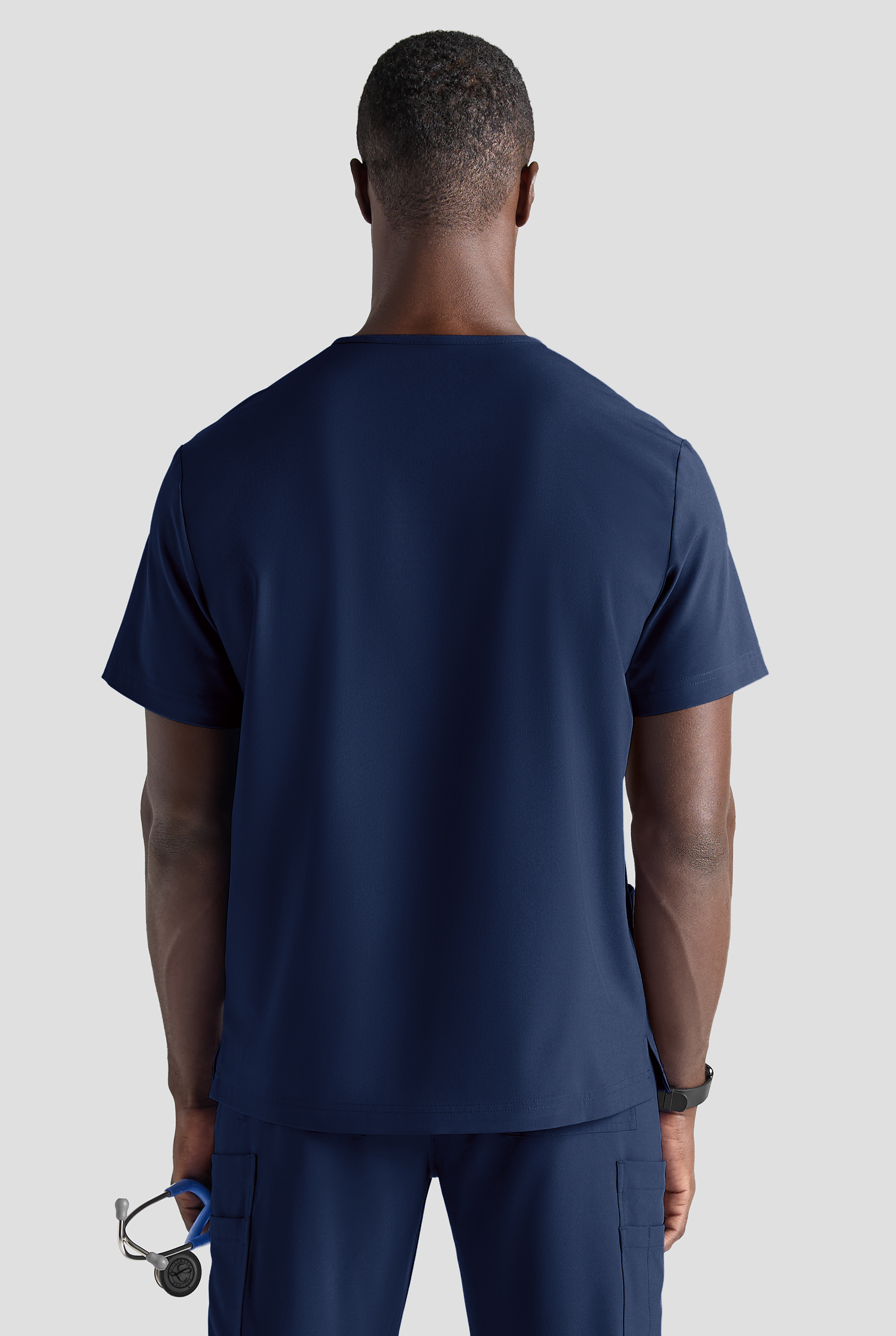 Easy STRETCH Noah Men's 6-Pocket V-Neck Scrub Top