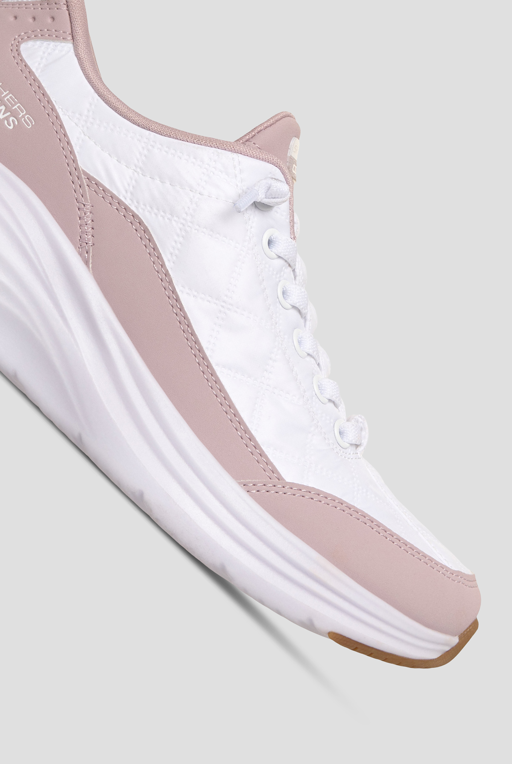 Skechers Performance Women's White Mesh/Lavender Bungee Slip-in