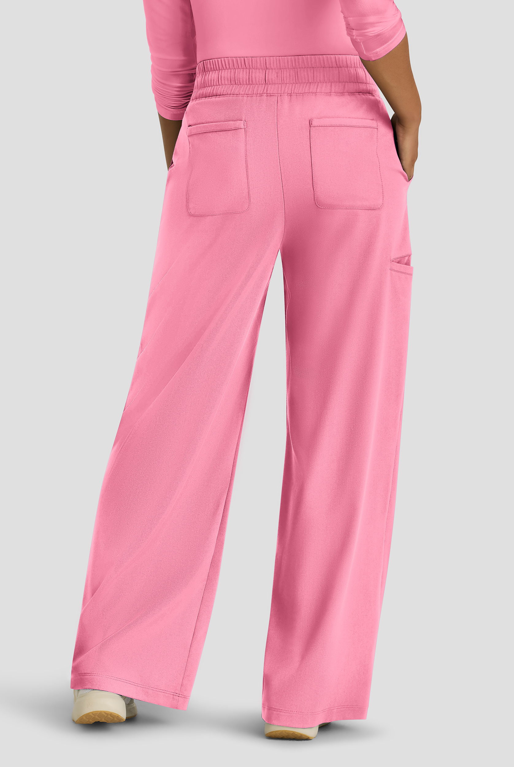 Grey's Anatomy by Barco Emerge Emerson Women's 5-Pocket STRETCH High-Rise Wide Leg Scrub Pants