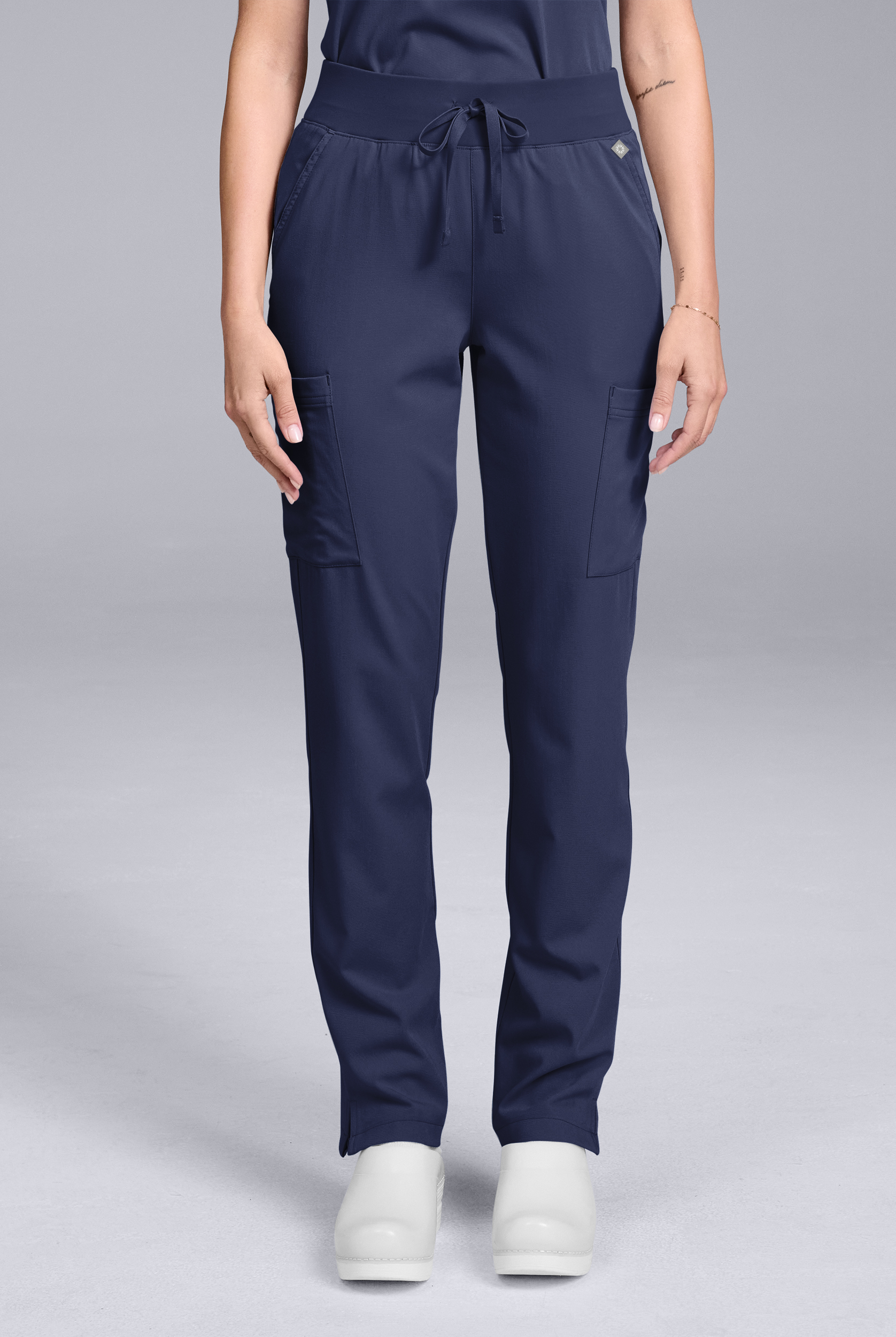 Hypothesis Women's Base 7-Pocket Straight Leg Cargo Scrub Pant