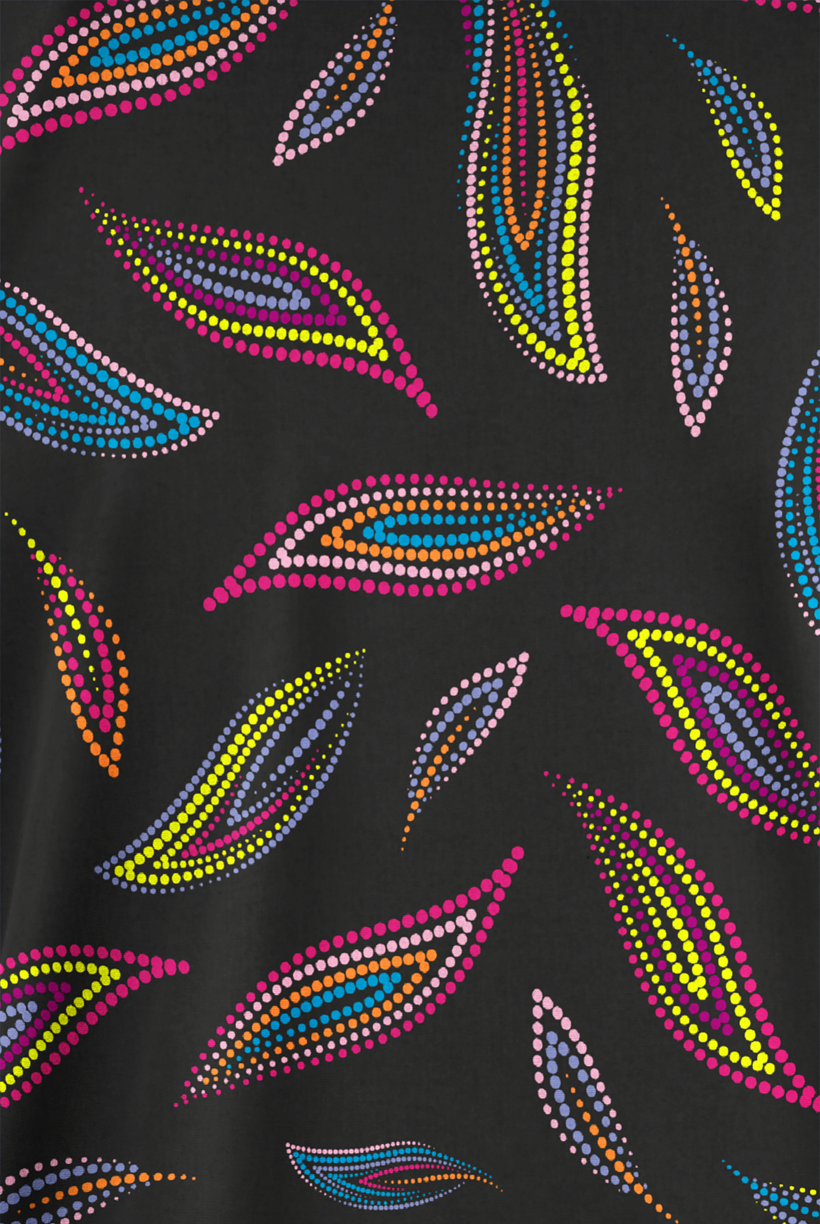 Butter-Soft Originals Color Symphony Women's 2-Pocket V-Neck Print Scrub Top