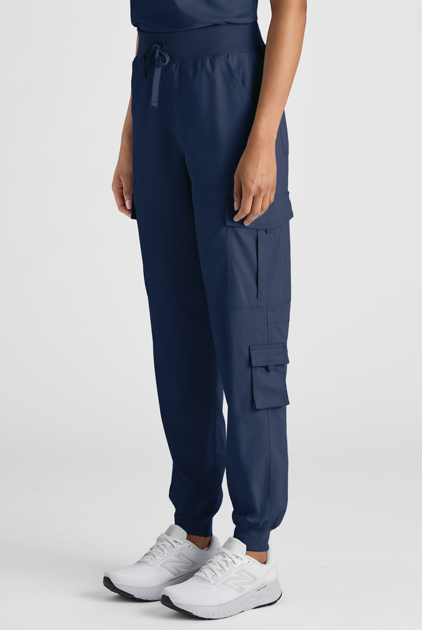 Butter-Soft STRETCH FLXTEK+ Women's 8-Pocket Cargo Jogger Scrub Pant - Petite