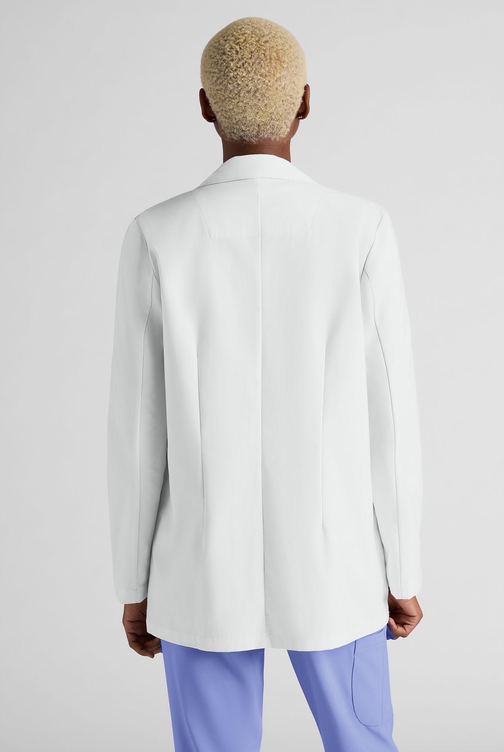 Easy STRETCH Simone Women&rsquo;s 29 1/2"  5-Pocket Consultation Scrub Lab Coat