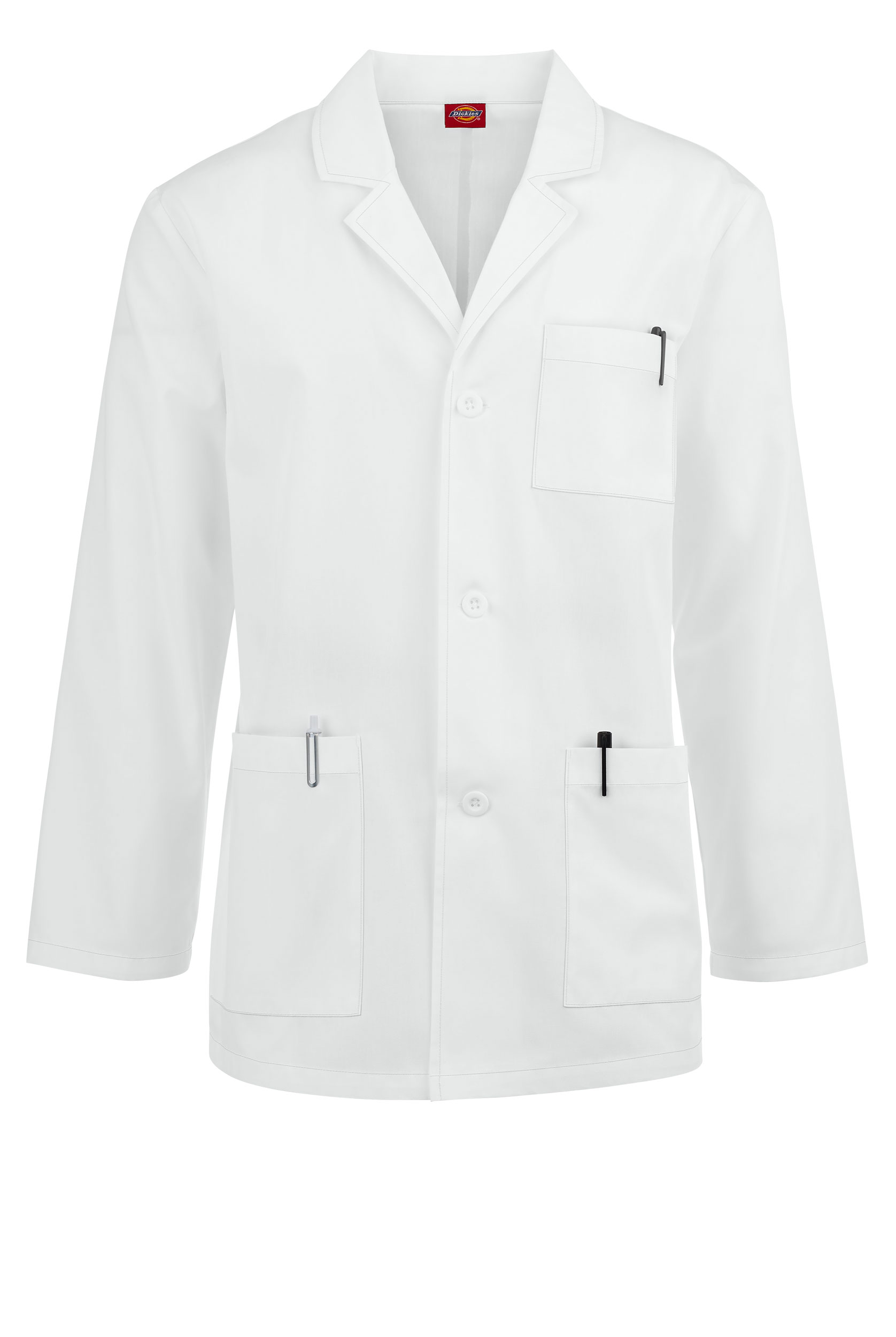 Dickies Men's 31" 4-Pocket Lab Coat