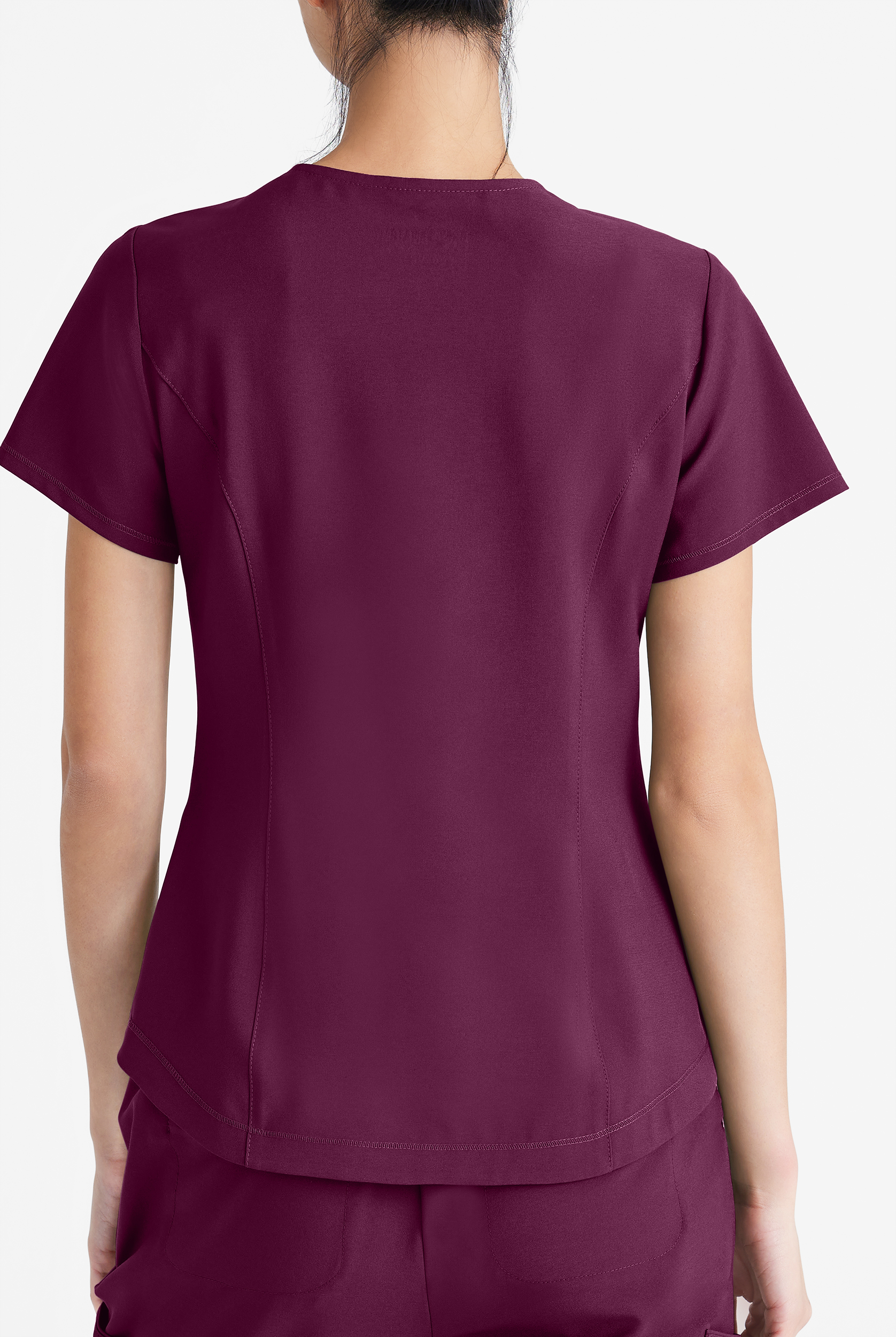 Grey's Anatomy by Barco Evolve STRETCH Rhythm Women's 2-Pocket V-Neck Scrub Top