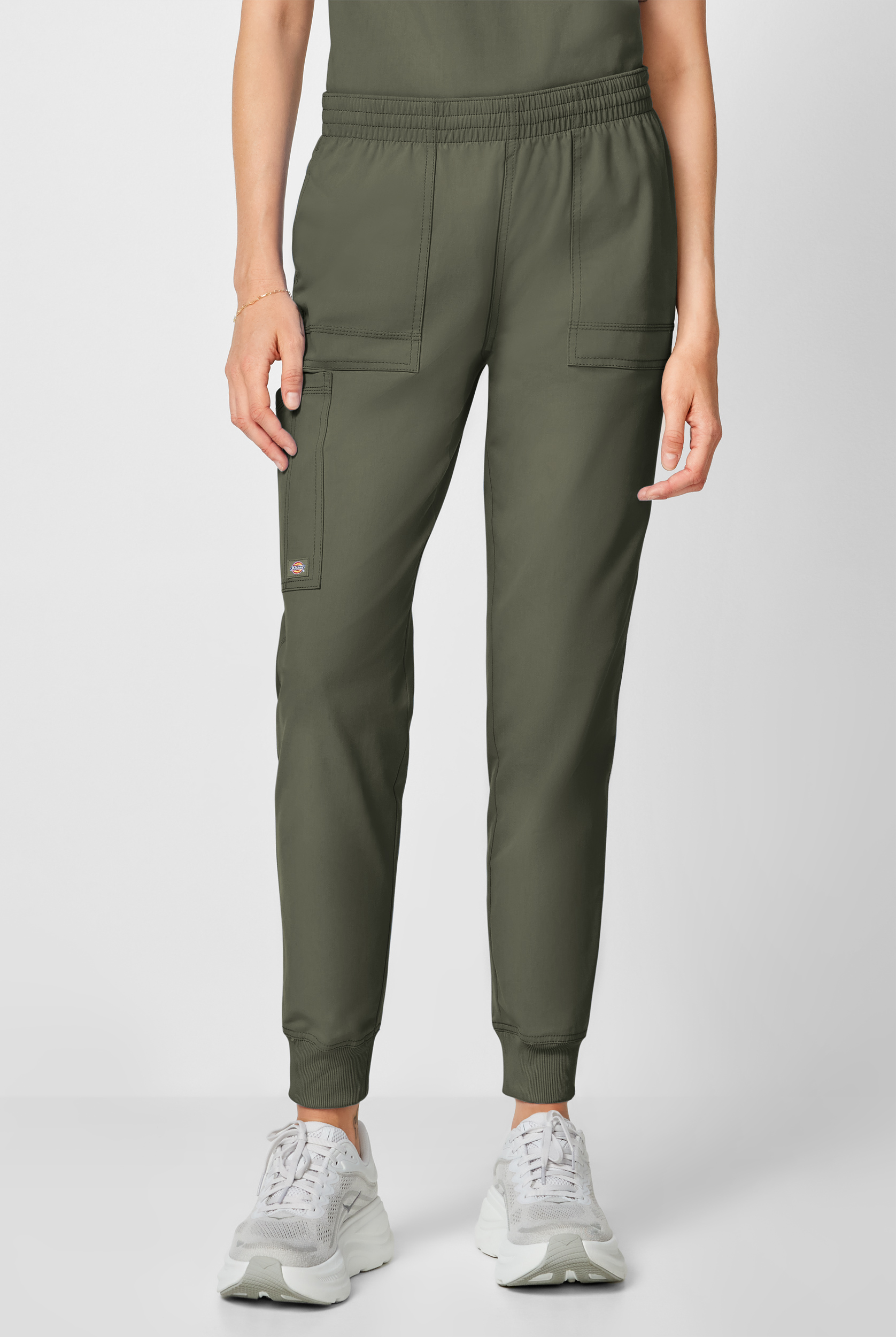 Dickies Forge Women's 6-Pockets Cargo Jogger Scrub Pants