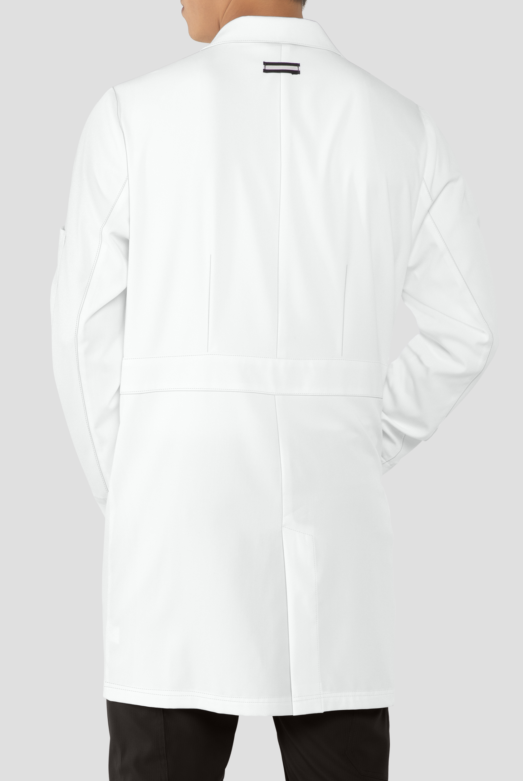 koi Essentials Men's 38" 5-Pocket Lab Coat