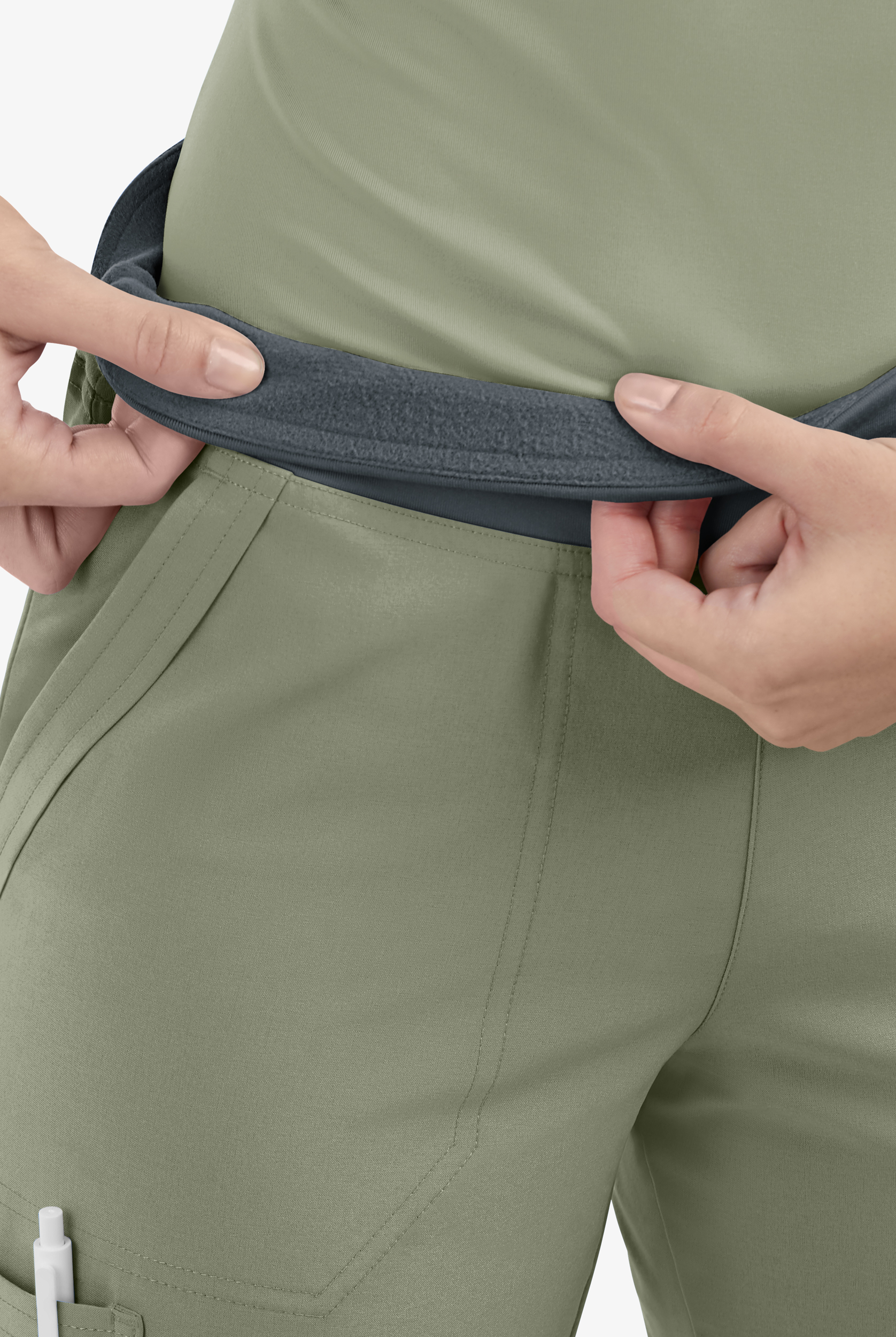 Easy STRETCH Sienna Women's 5-Pocket Sport Yoga Scrub Pants - Petite