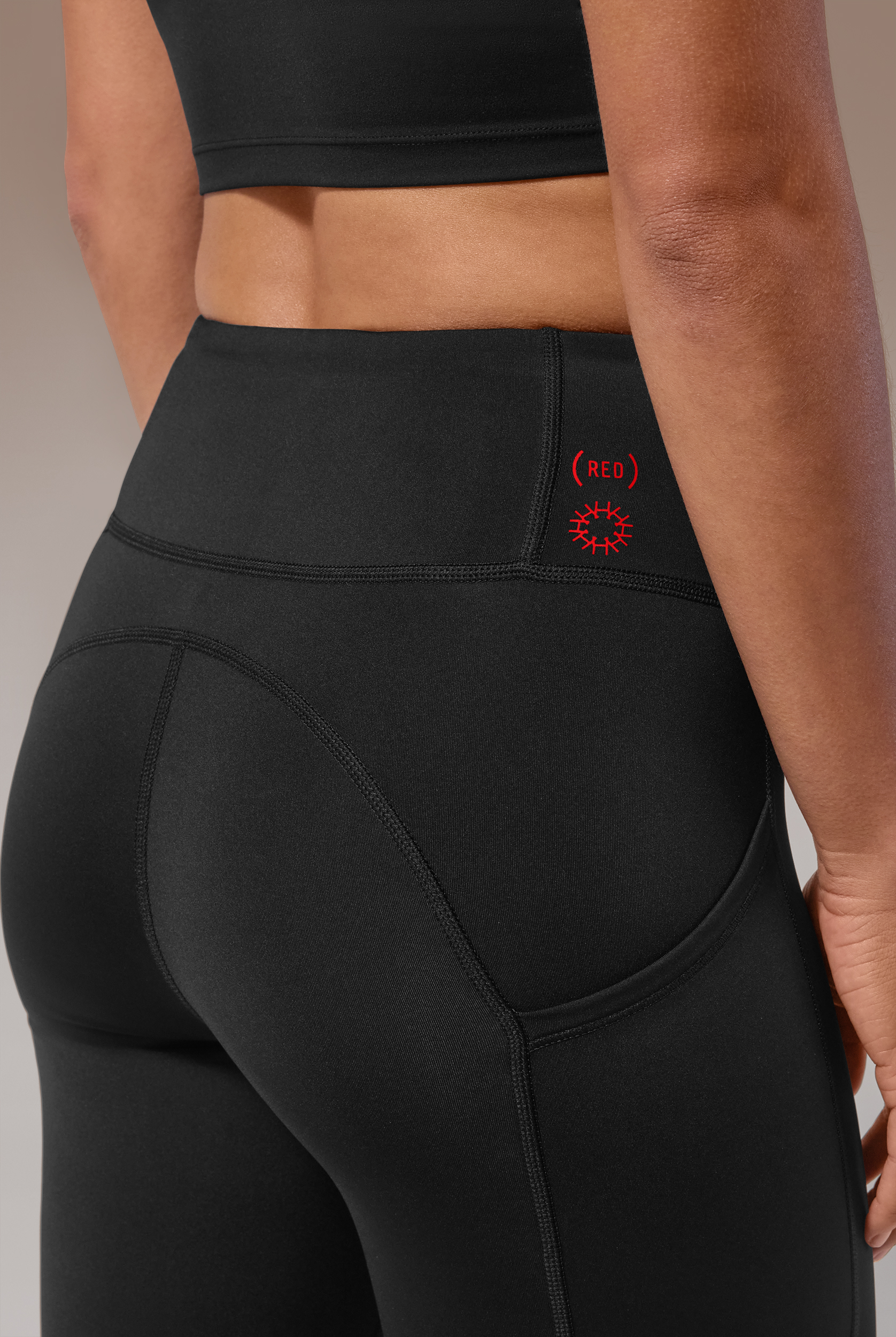 Hypothesis (RED) Homeodynamic Legging Women's Yoga Inspired Knit Legging Pant