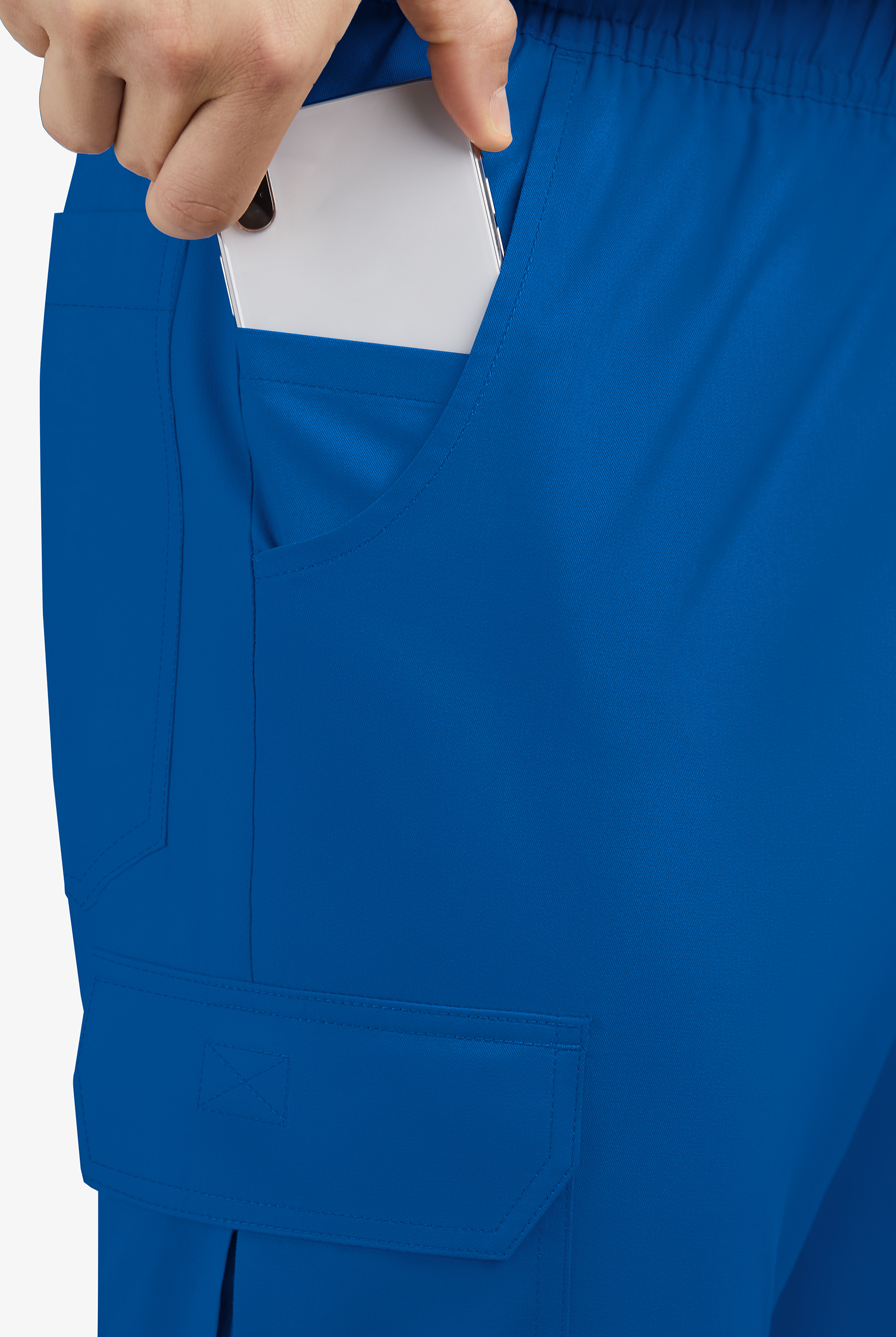 Butter-Soft STRETCH Men's 7-Pocket Cargo Jogger Scrub Pants