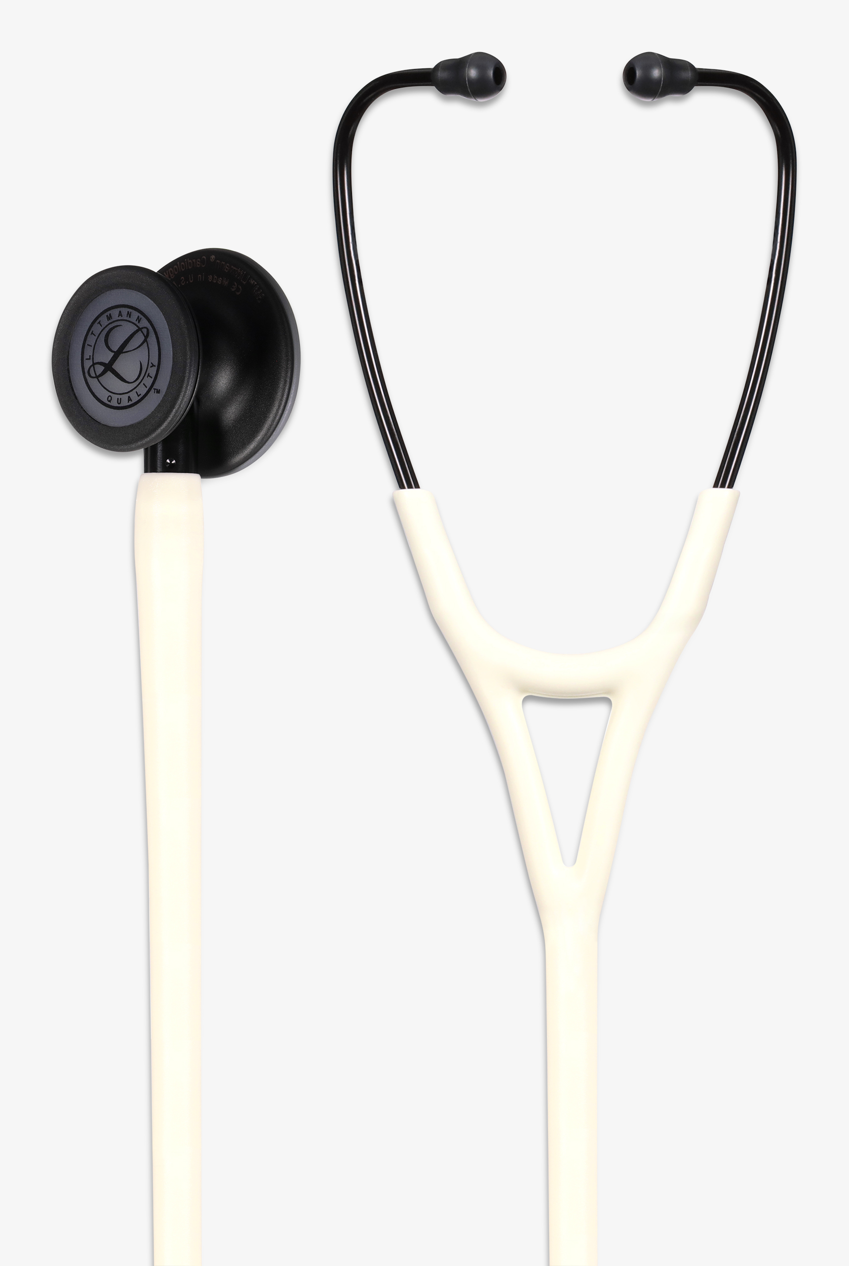 3M&trade; Littmann&reg; Cardiology IV &trade; Black Matte Finish with Alabaster Satin Tube Stethoscope