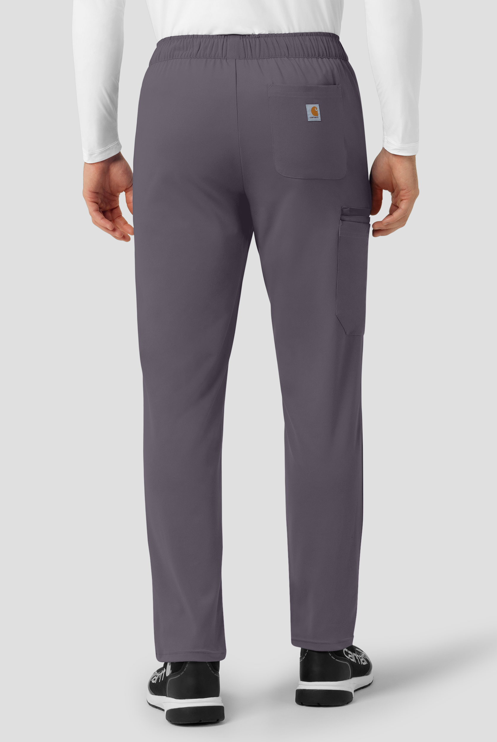 Carhartt Force&reg; Cross-Flex Knits Men's 6-Pocket STRETCH Tapered Leg Cargo Scrub Pants