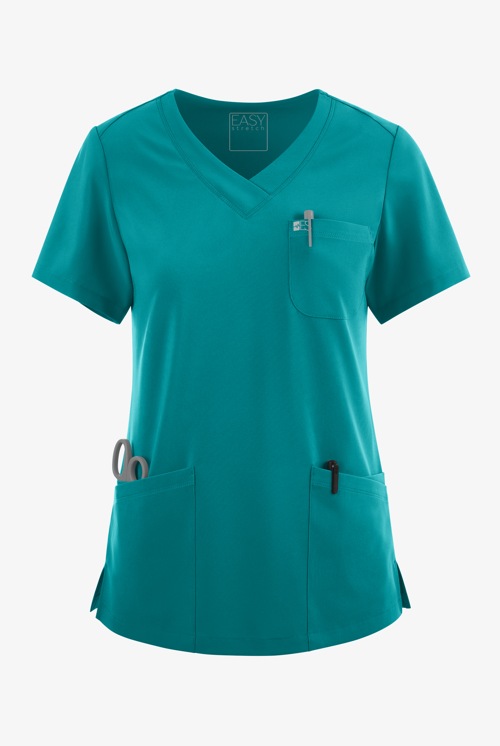 Easy STRETCH Tessa Women's 5-Pocket V-Neck Scrub Top