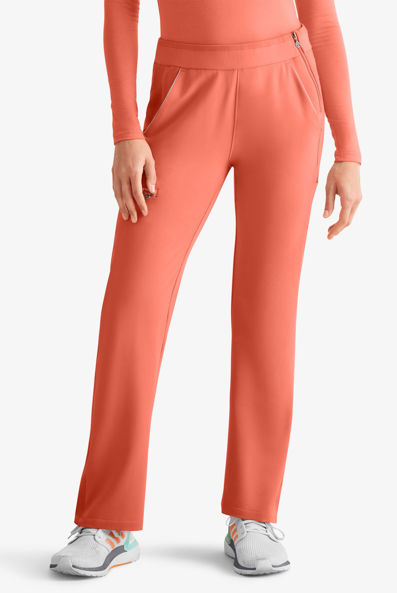 360 by Healing Hands Nova Women's 5-Pocket STRETCH Snap Bottom Scrub Pants