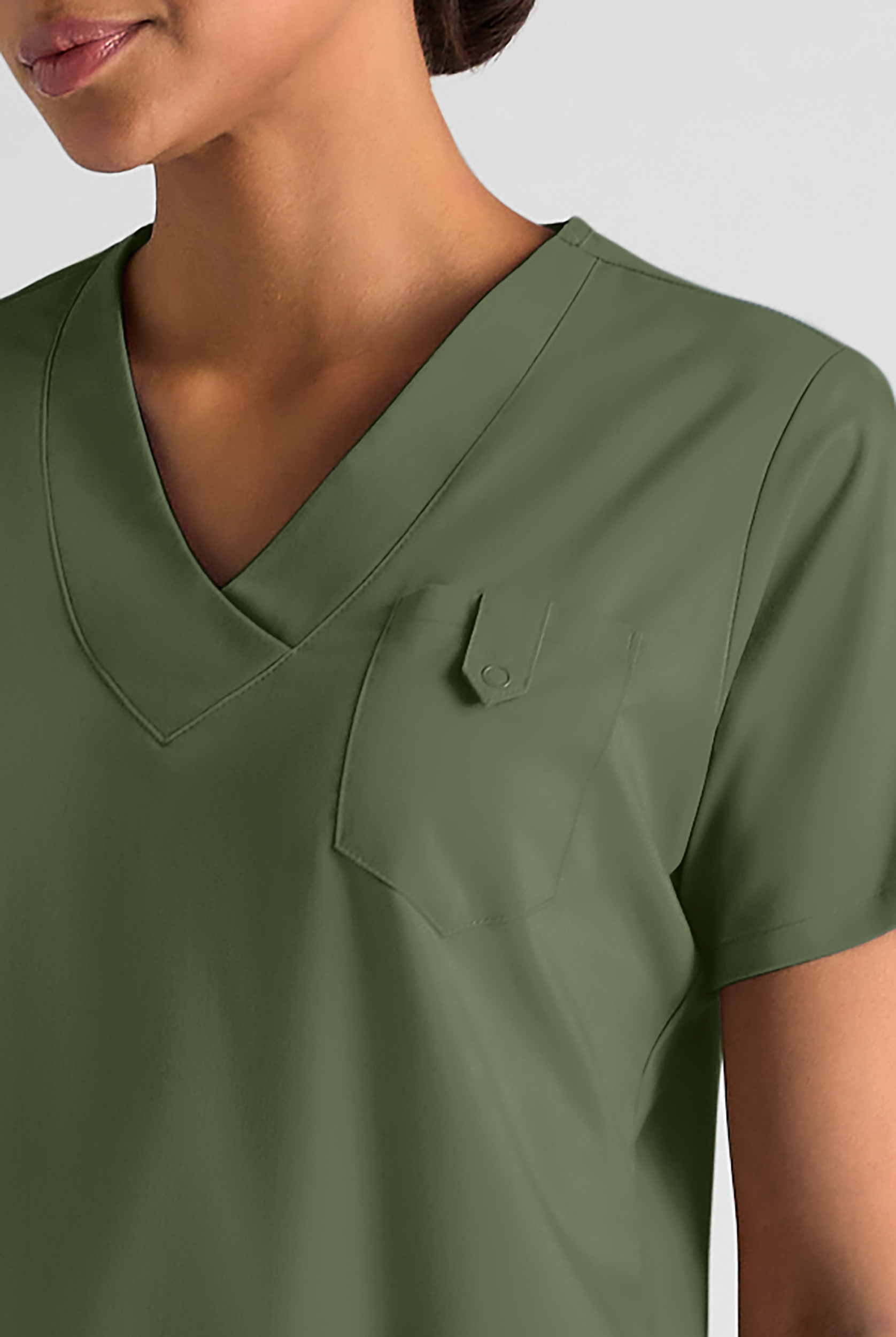 Butter-Soft STRETCH FLXTEK+ Women's 6-Pocket V-Neck Scrub Top