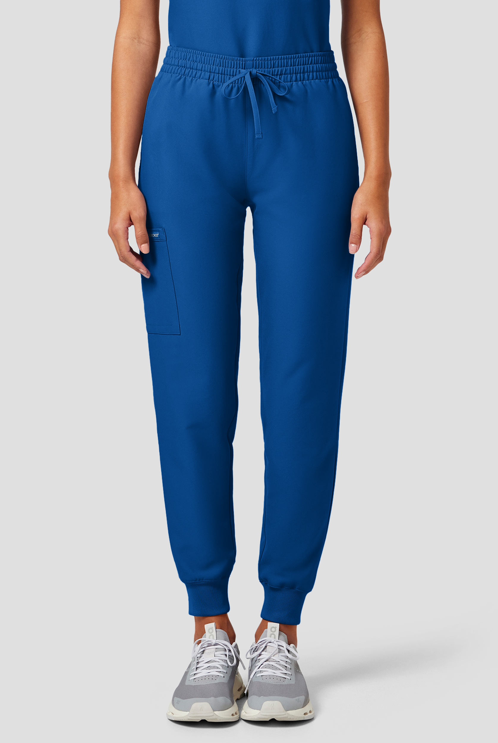 Pantal&oacute;n m&eacute;dico Cherokee Workwear Originals Ultra estilo jogger con cord&oacute;n y 5 bolsillos para mujer