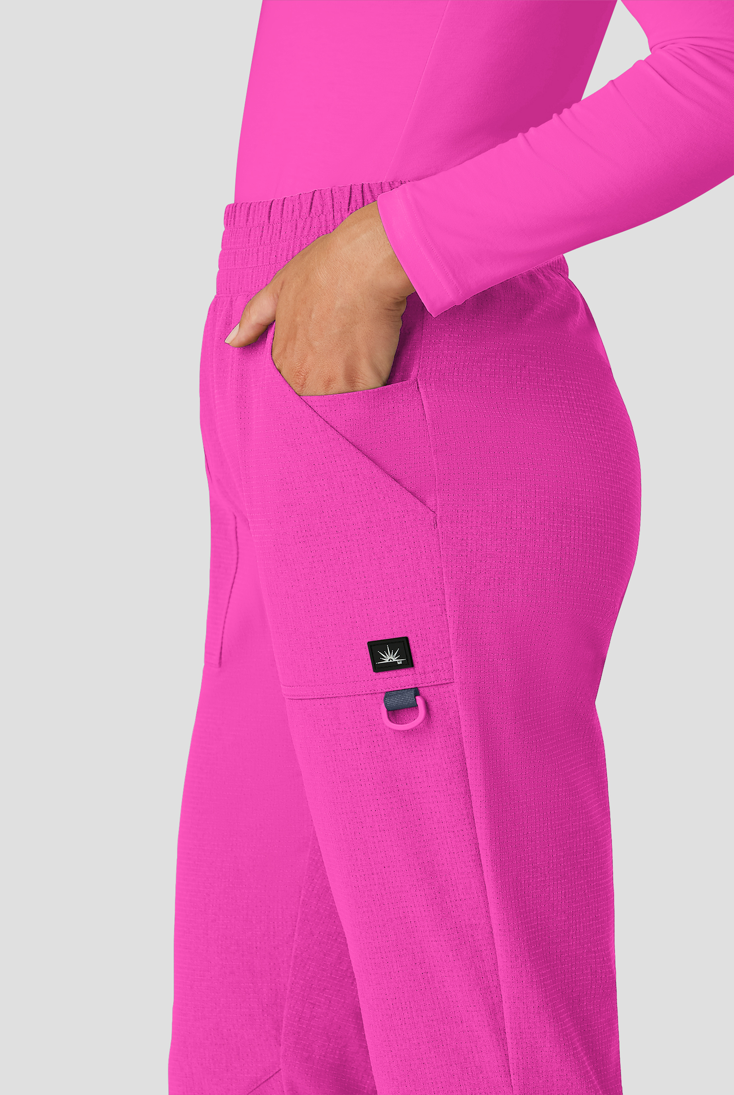 koi Solis Rory Women's 6-Pocket STRETCH High-Rise Flare Leg Scrub Pants