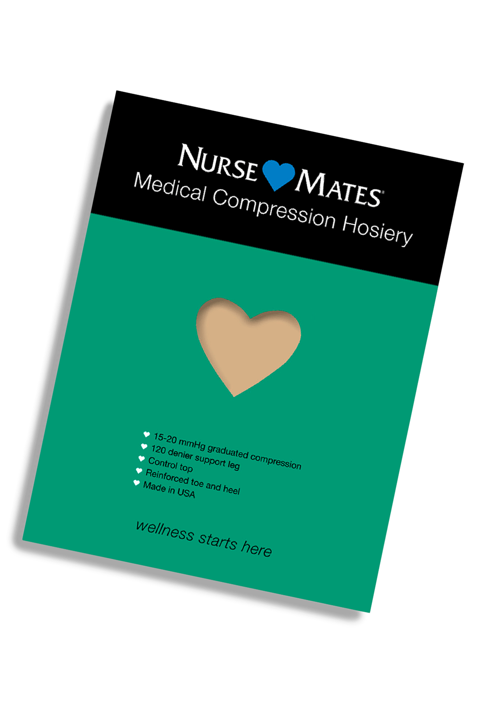 Pantimedias de compresi&oacute;n Nurse Mates Medical para mujer - 15-20 mmHg 