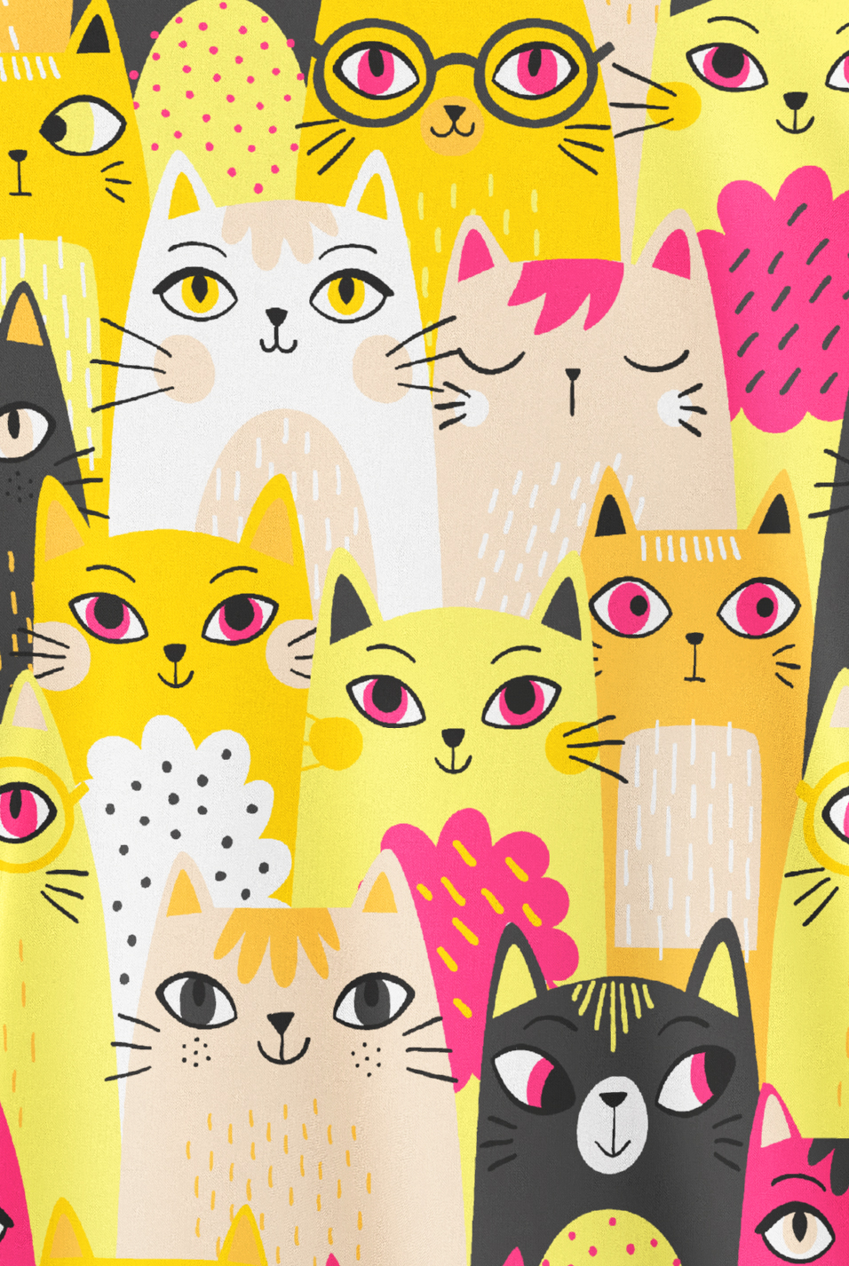 Butter-Soft STRETCH Party Time Pewter Women's 2-Pocket V-Neck Print Scrub Top