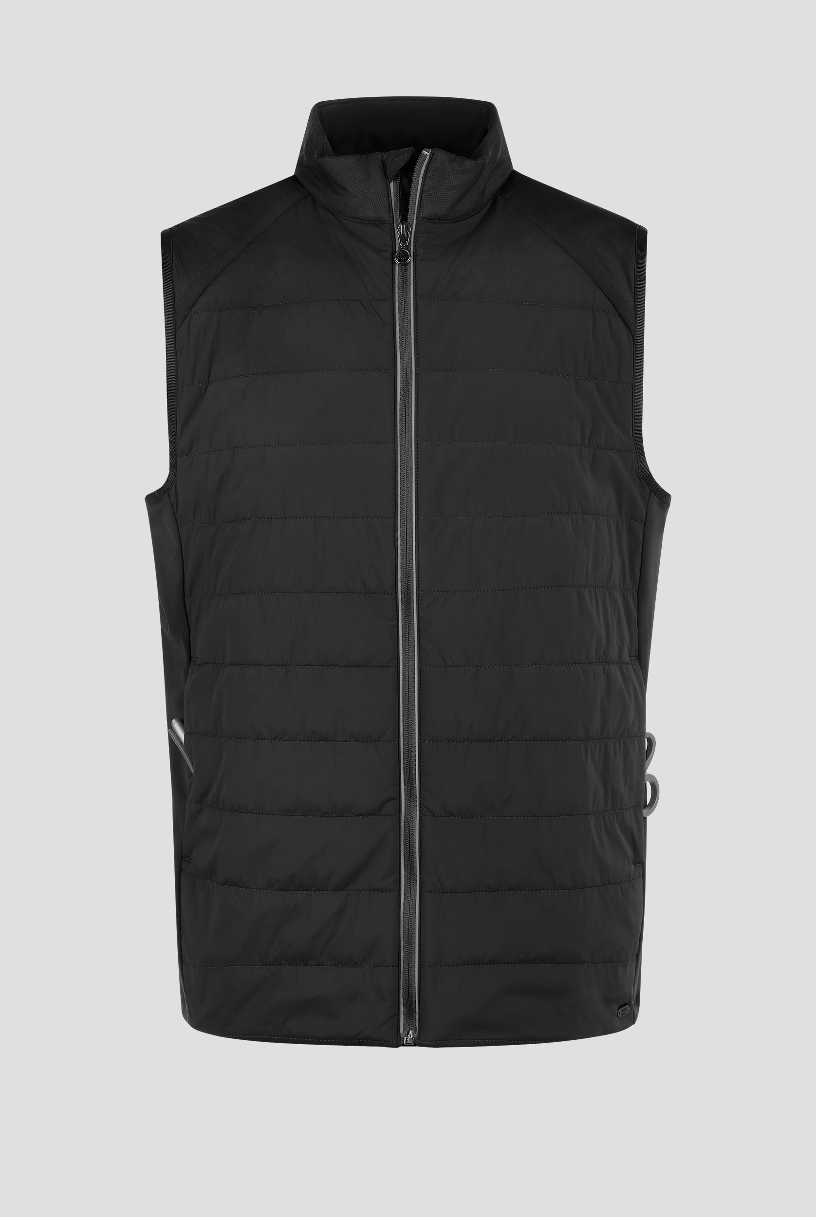 Healing Hands Purple Label Cade Men's 4-Pocket STRETCH Zip Front Scrub Vest