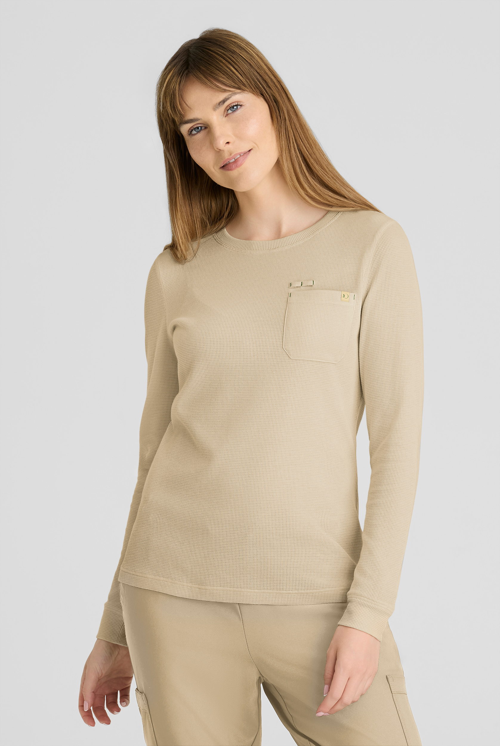 Grey's Anatomy&trade; by Barco Evolve STRETCH Wanderlust Women's 1-Pocket Waffle Knit Underscrub